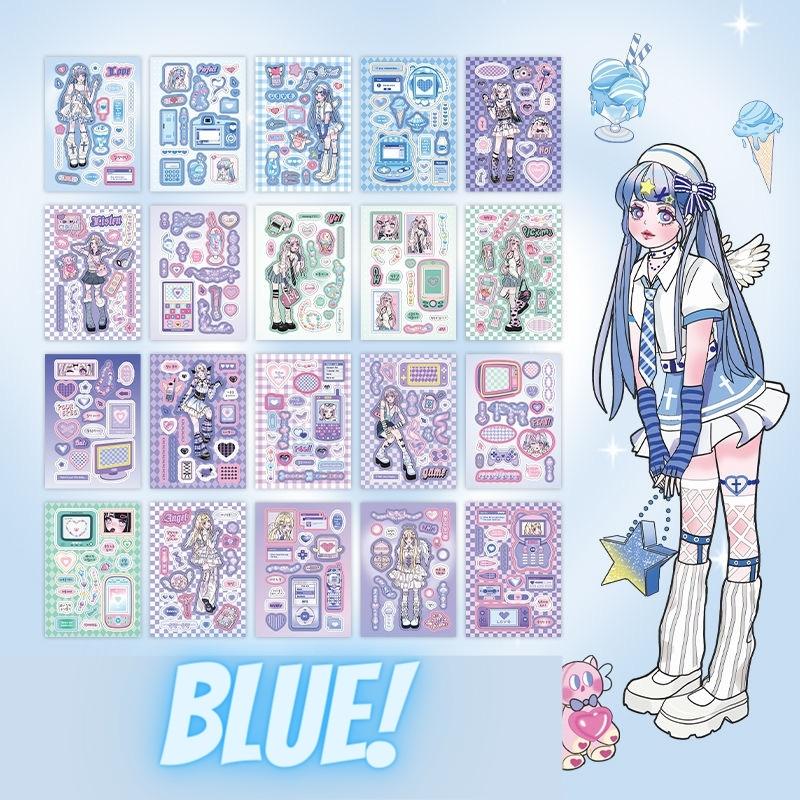 Anime Sticker Booklet