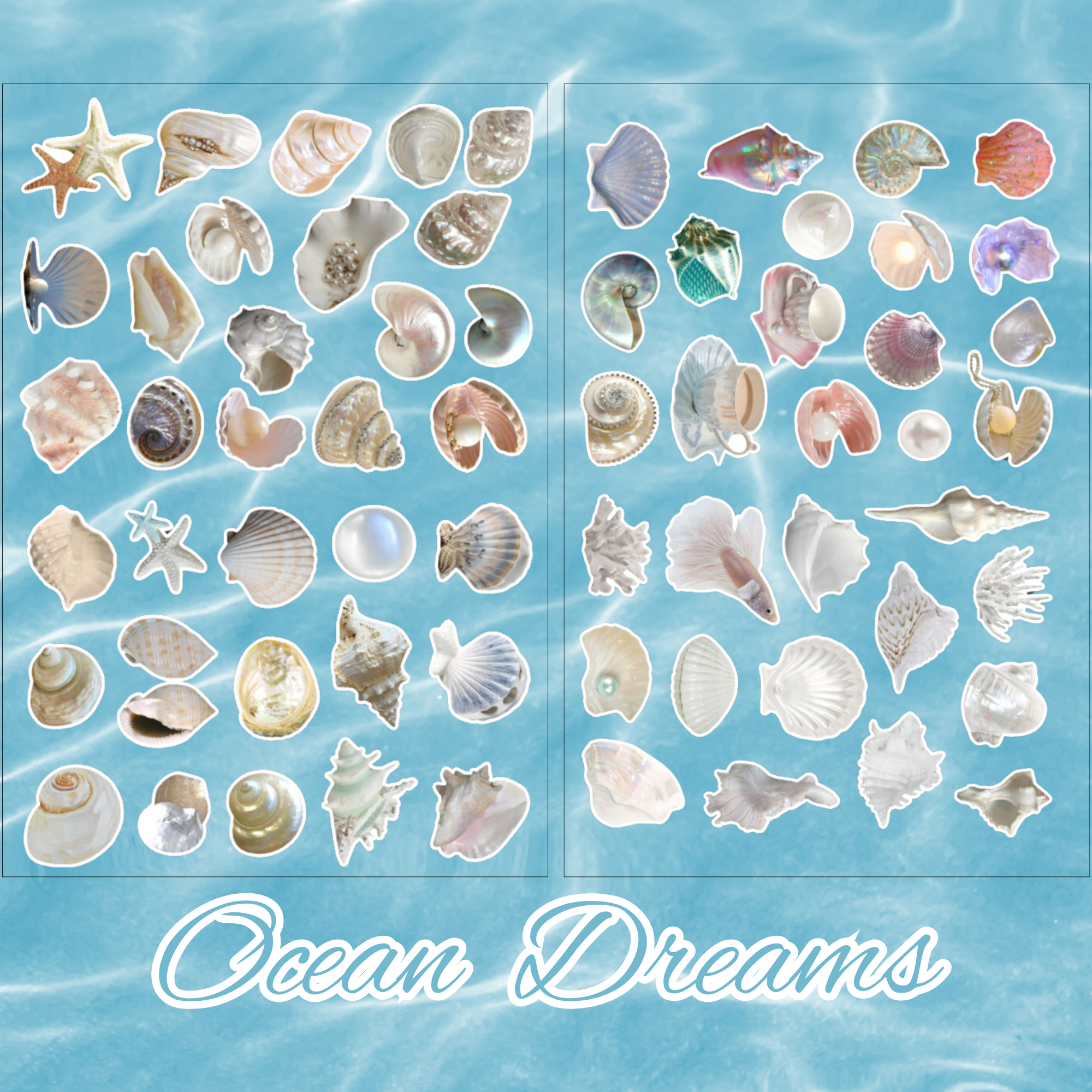 Ocean Dreams Sticker Sheet