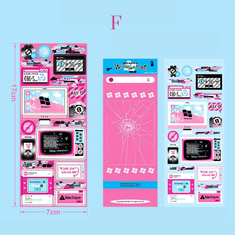 Funky Graffiti Sticker