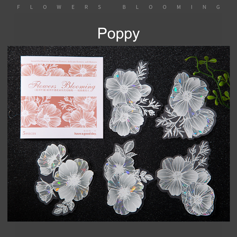 Flowers Blossom Sticker Pack