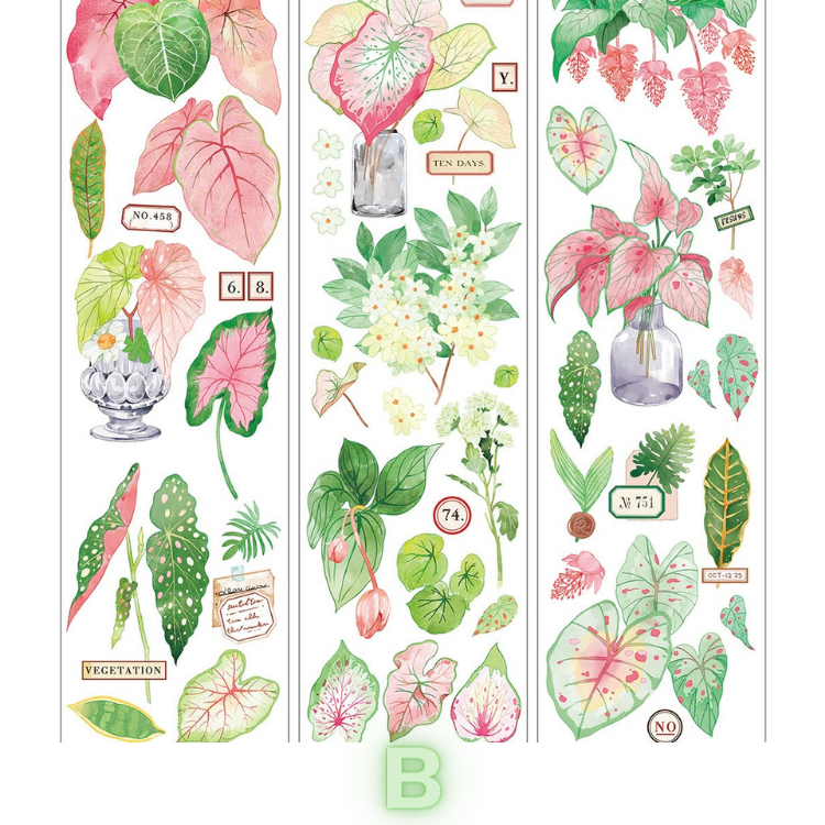 Indoor Plants Sticker Sheet