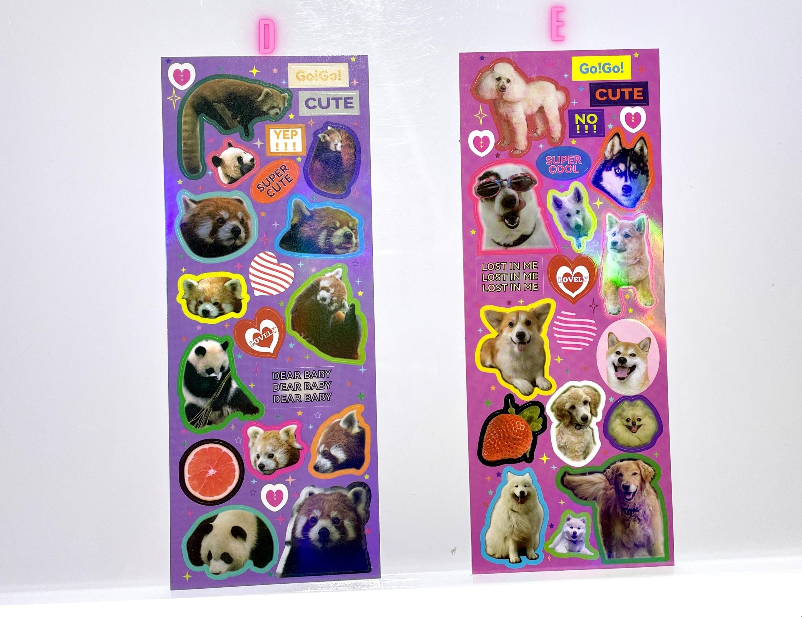 Animal Sticker Sheet