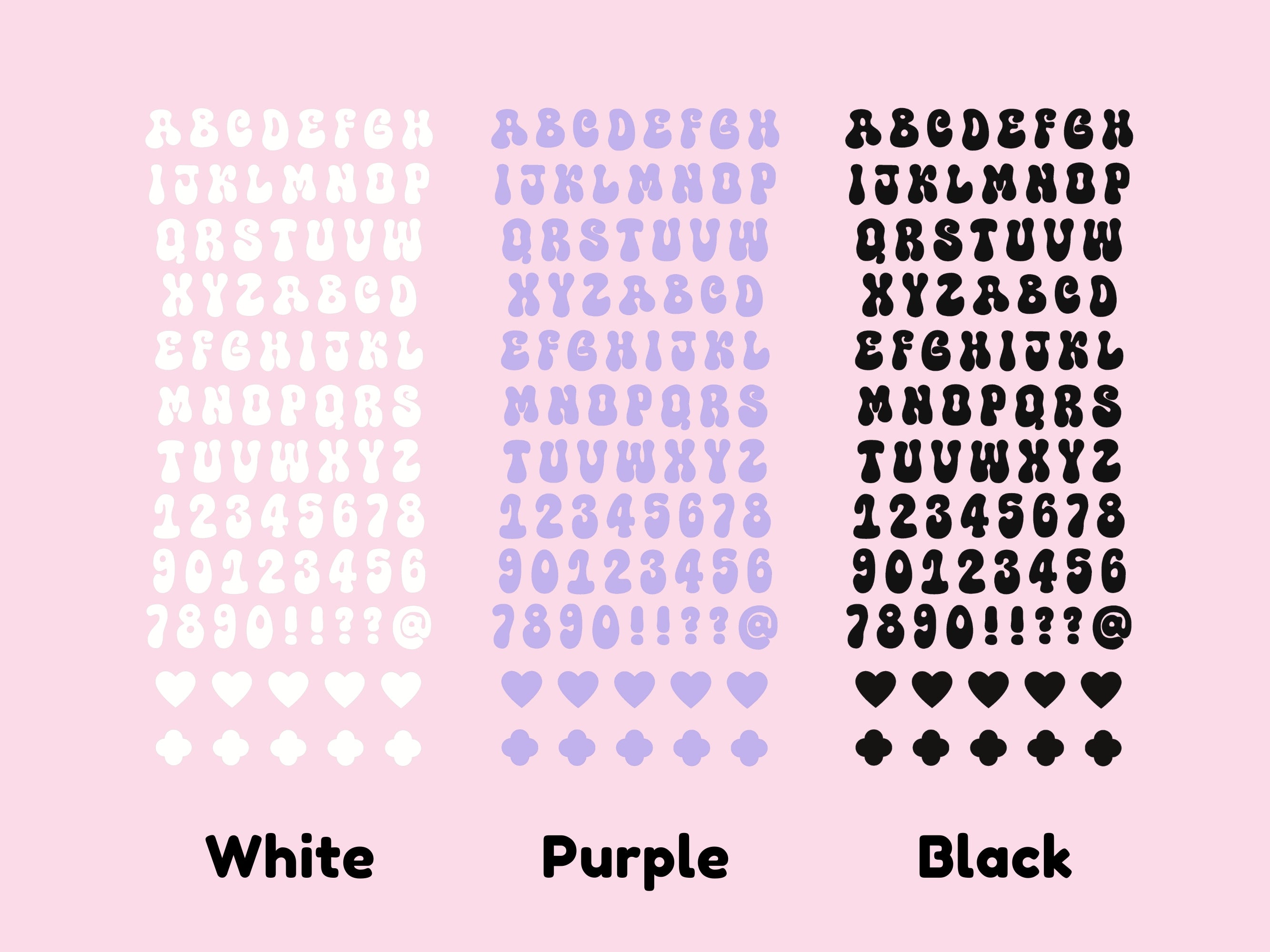 Colorful Letter Sticker