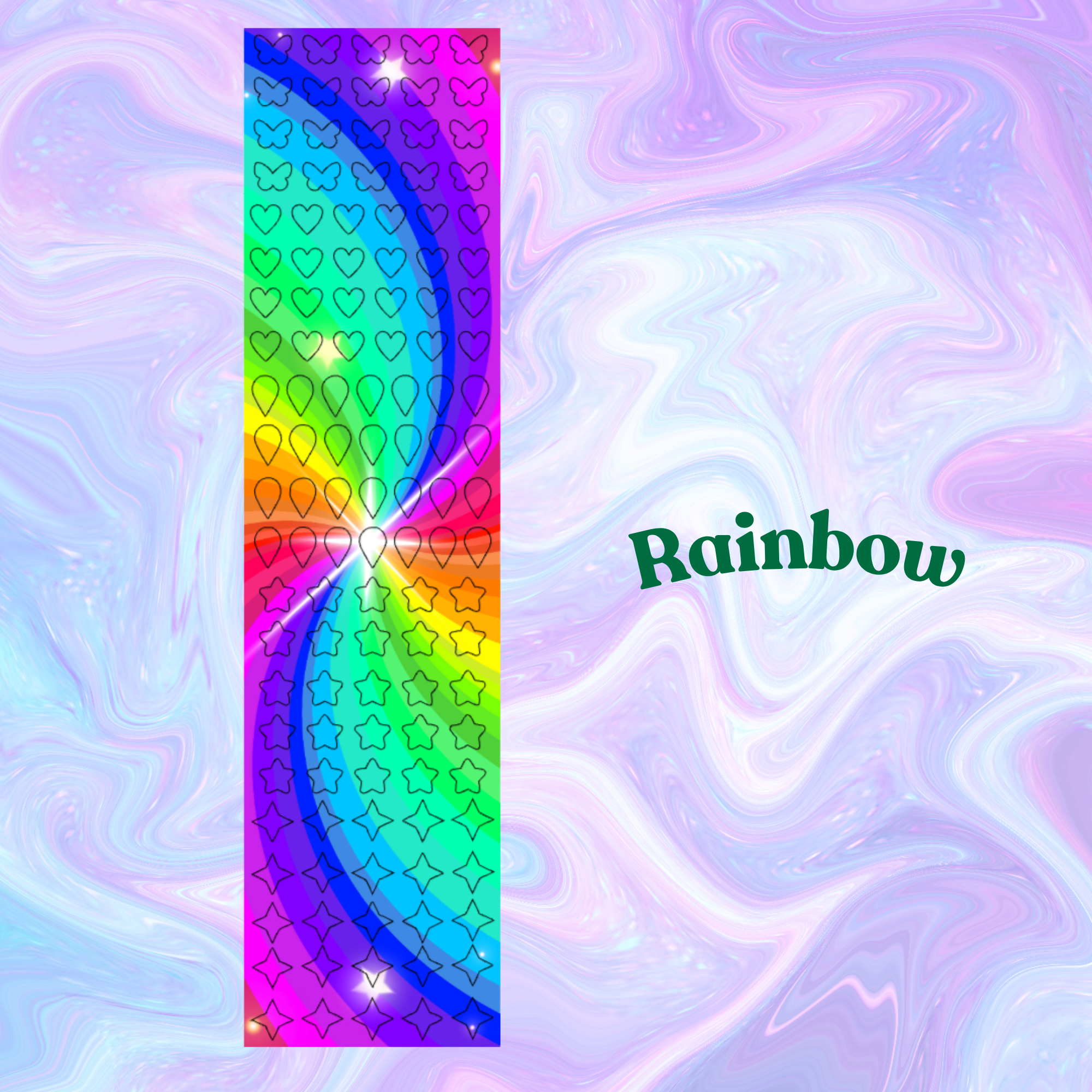 Swirly Bits Sticker Sheet