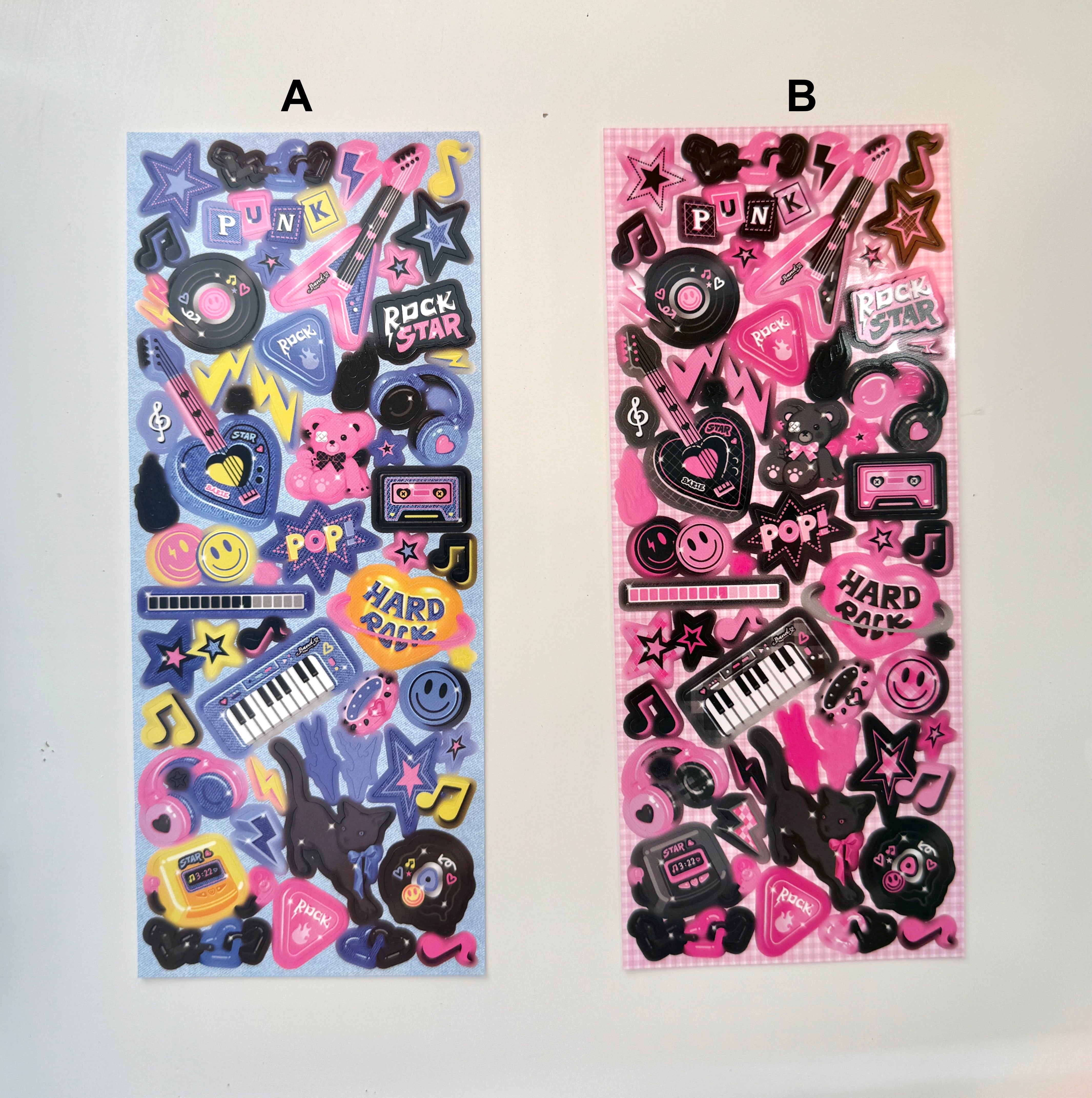 Music Instructions Sticker