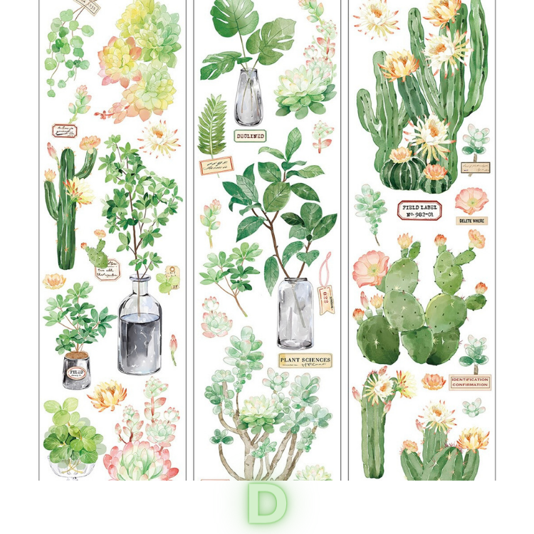 Indoor Plants Sticker Sheet