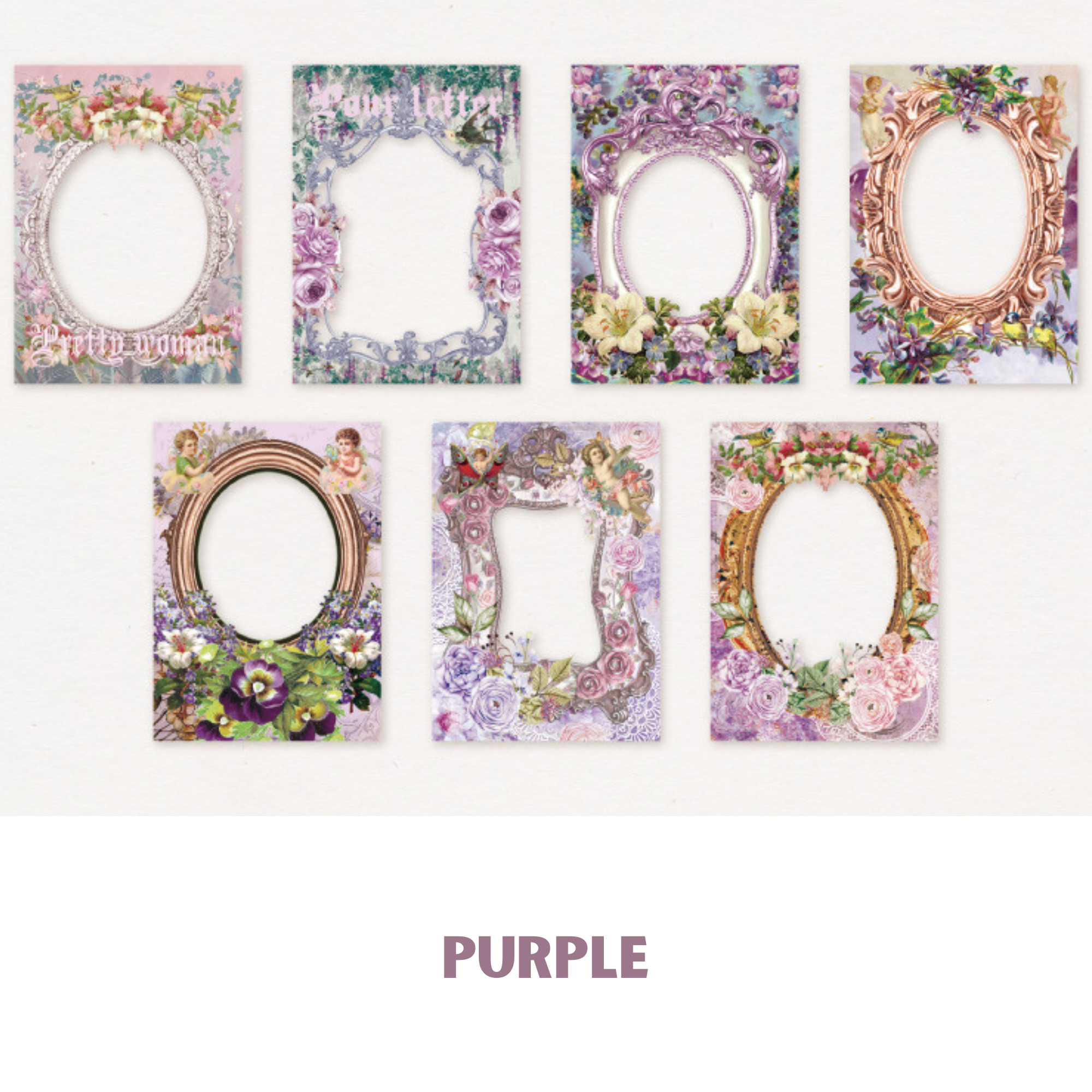 Retro Flower Frame Tape