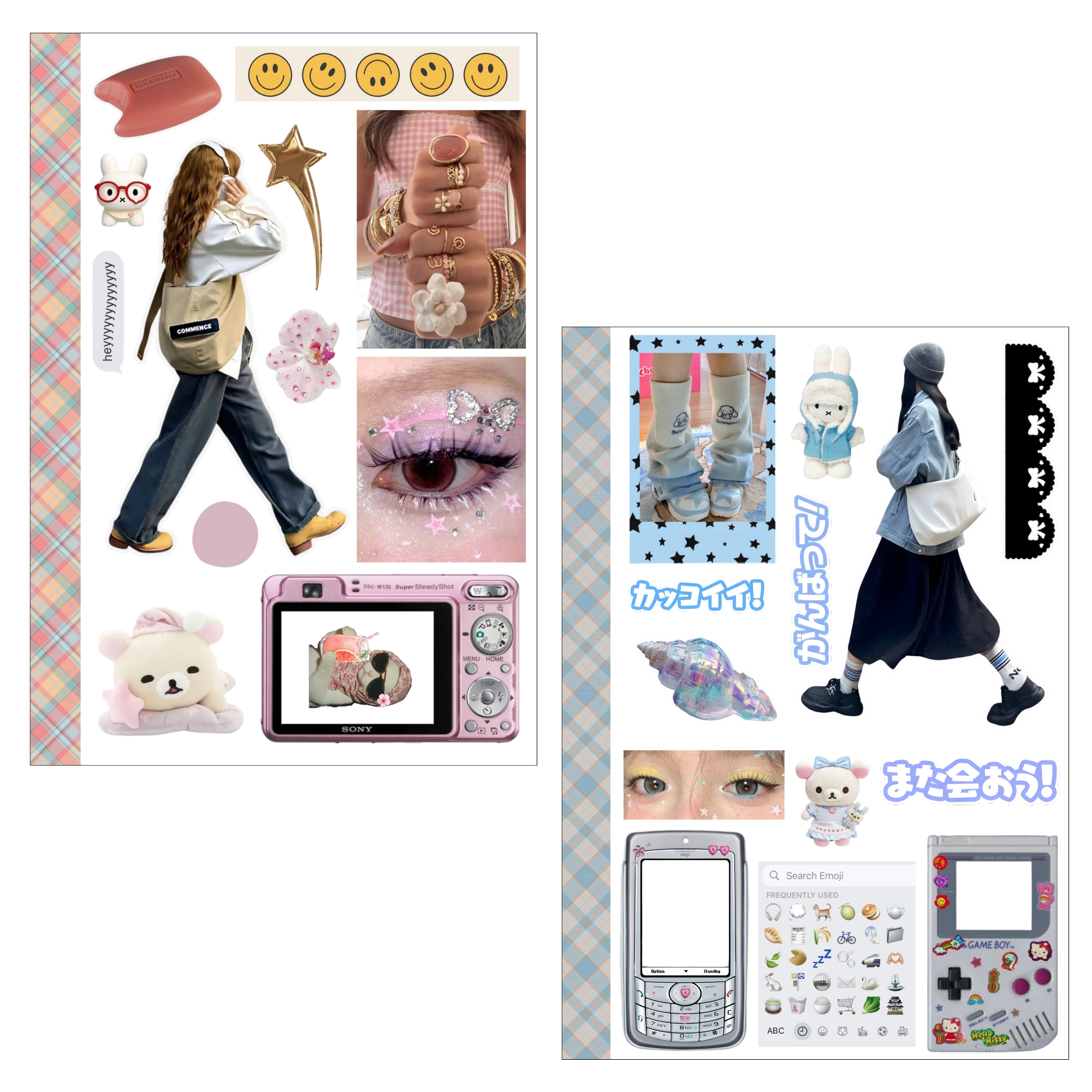 Set of 15 Sheets Scrapbooking Sticker Vol.3