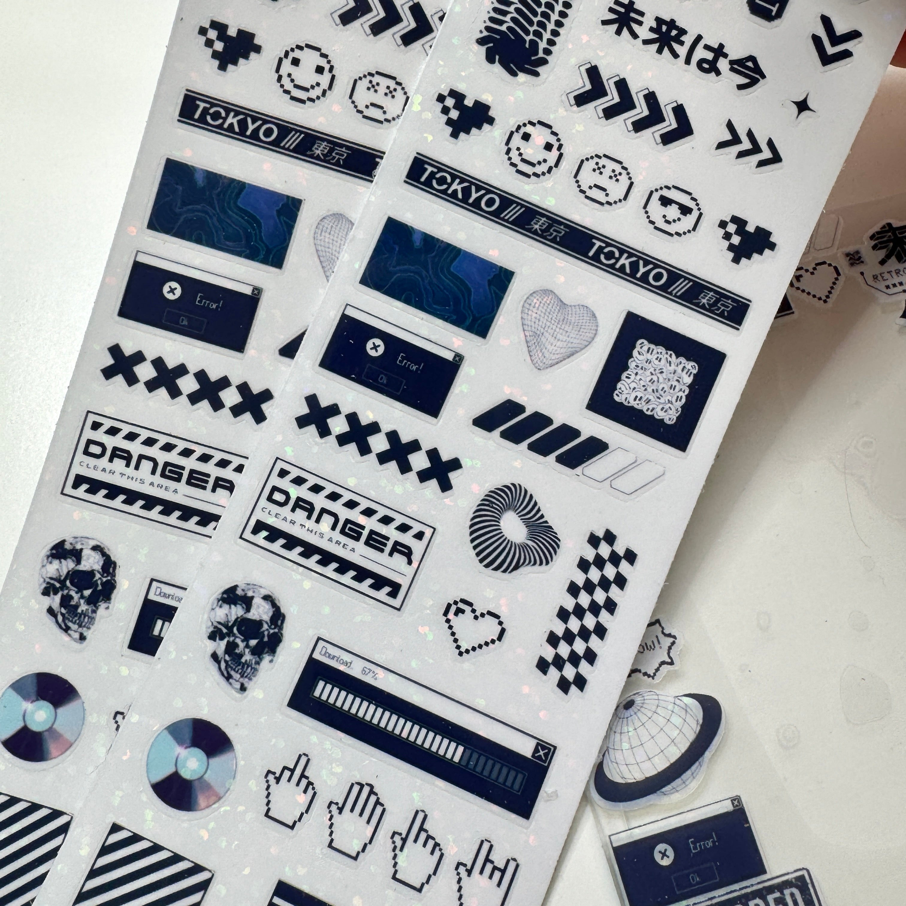 Cyberpunk Sticker Sheet