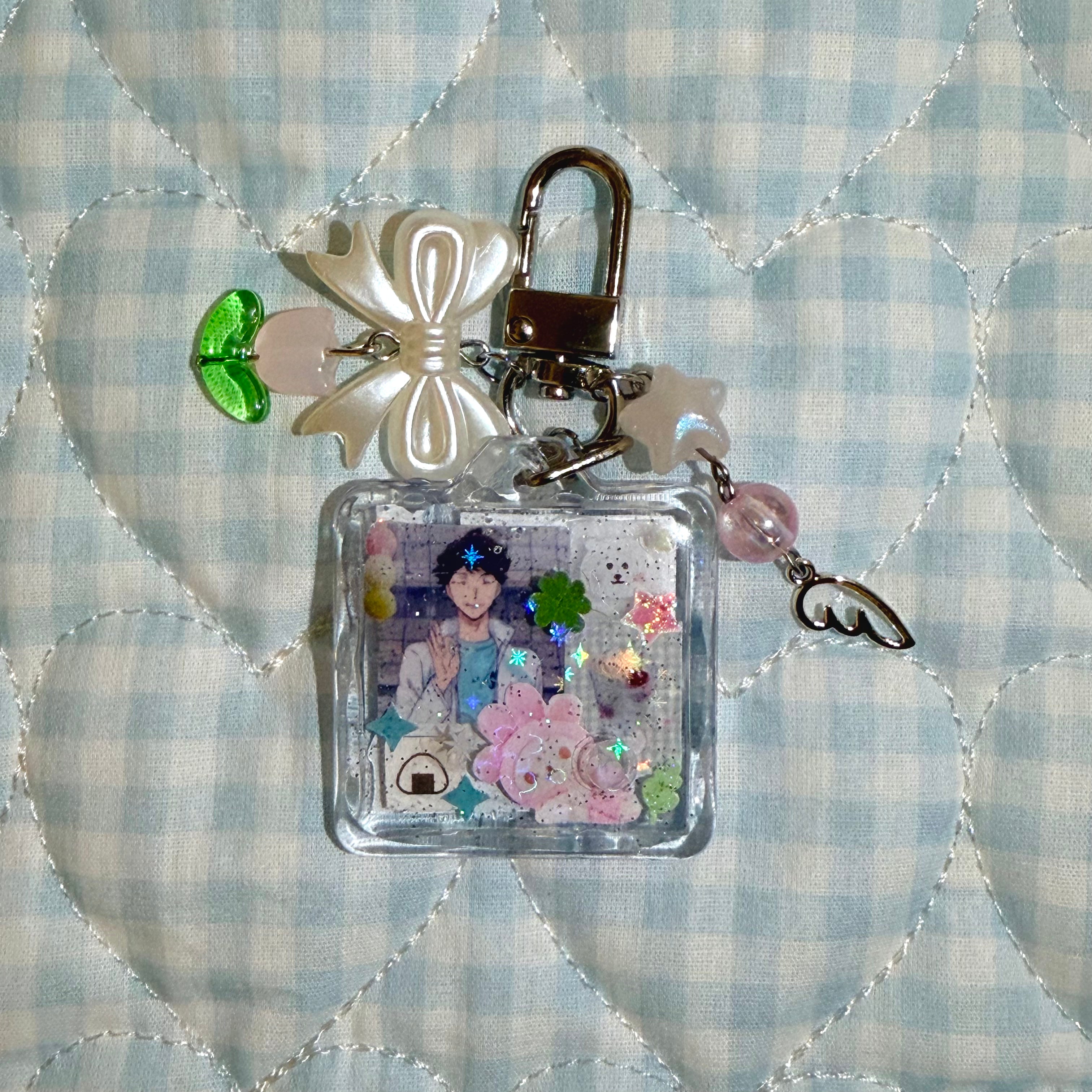 Double Side Decorated Keychain