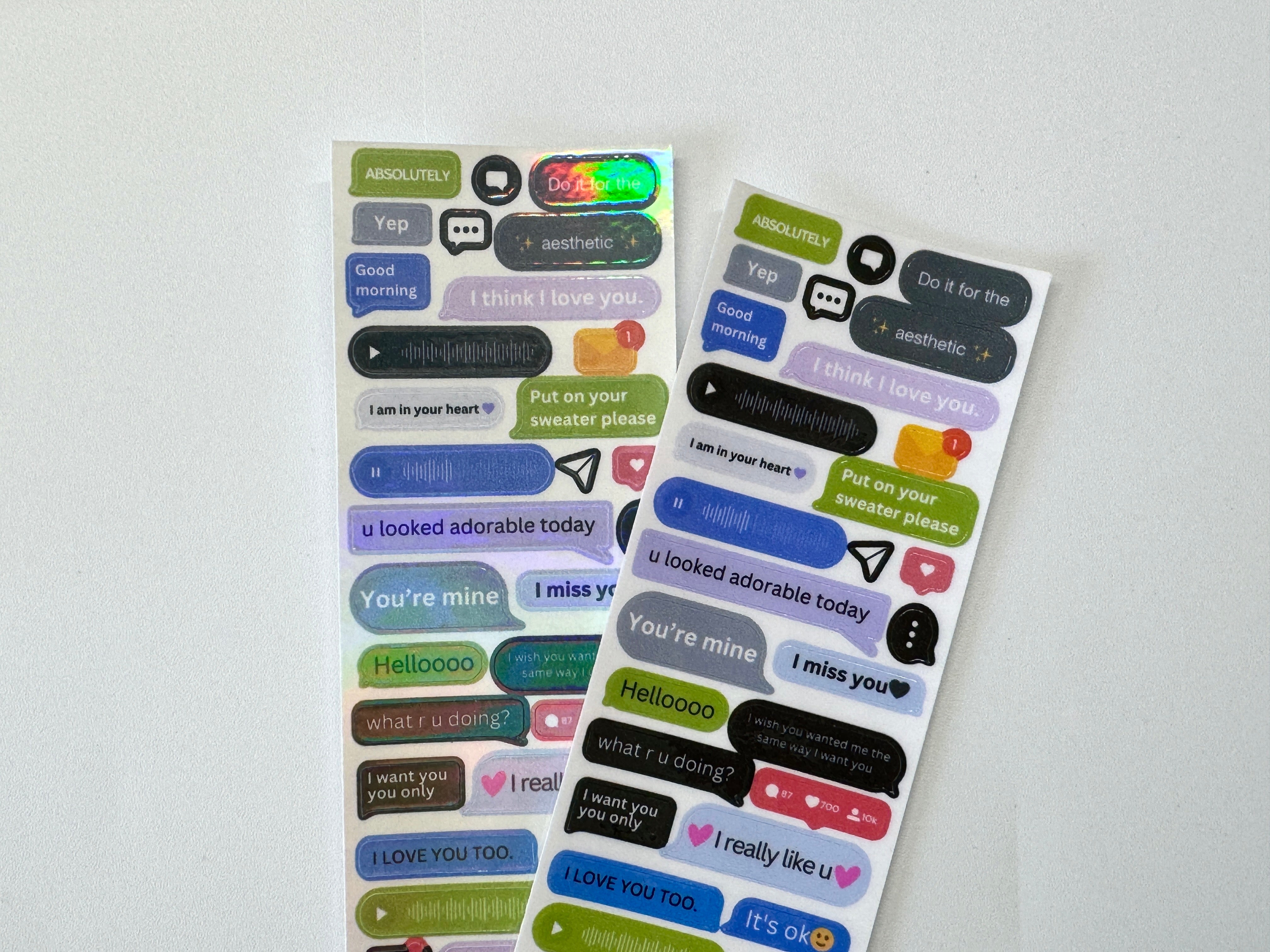 Text Message Sticker