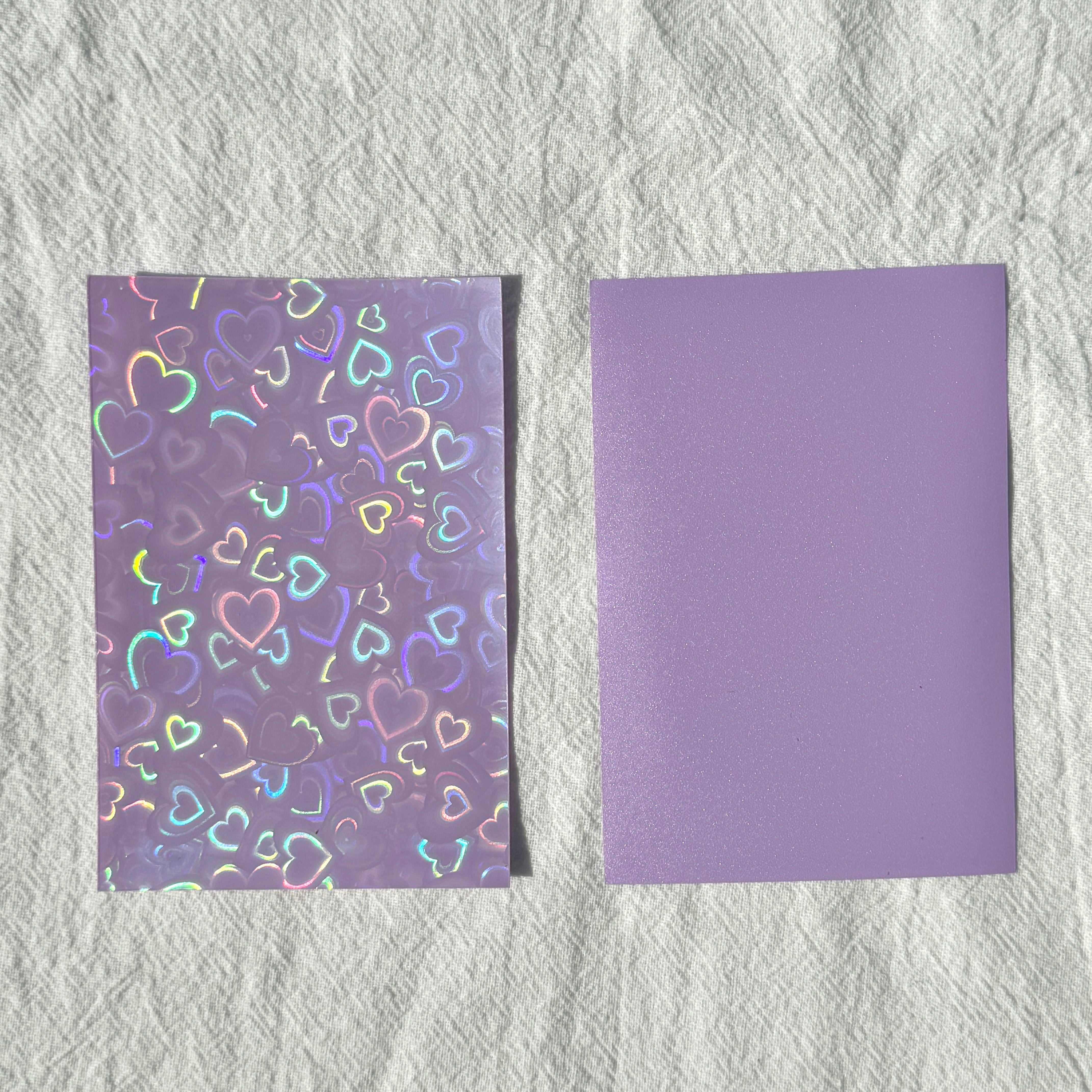 Holographic Card Sleeves