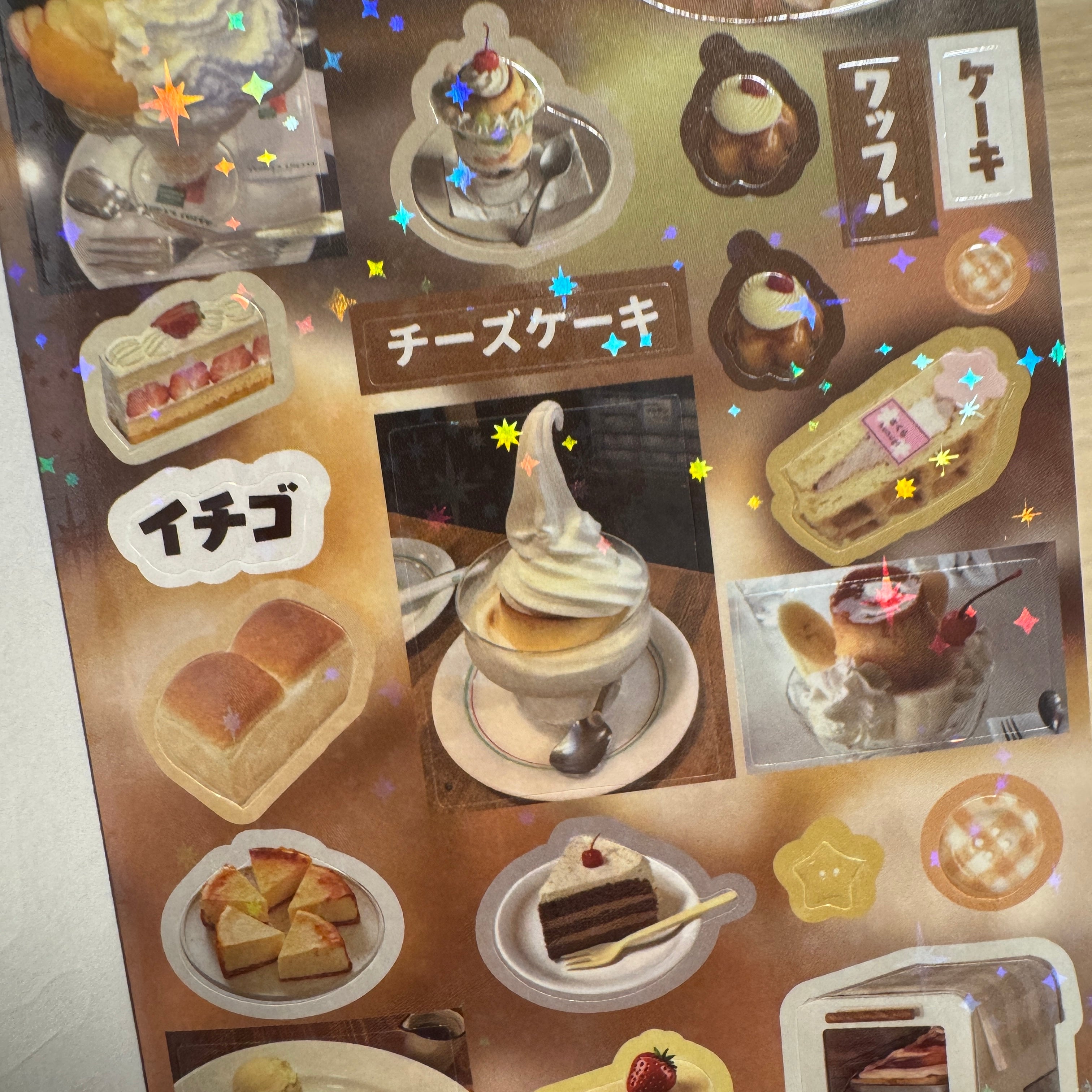 30 Pages Retro Flavor Series Sticker Book