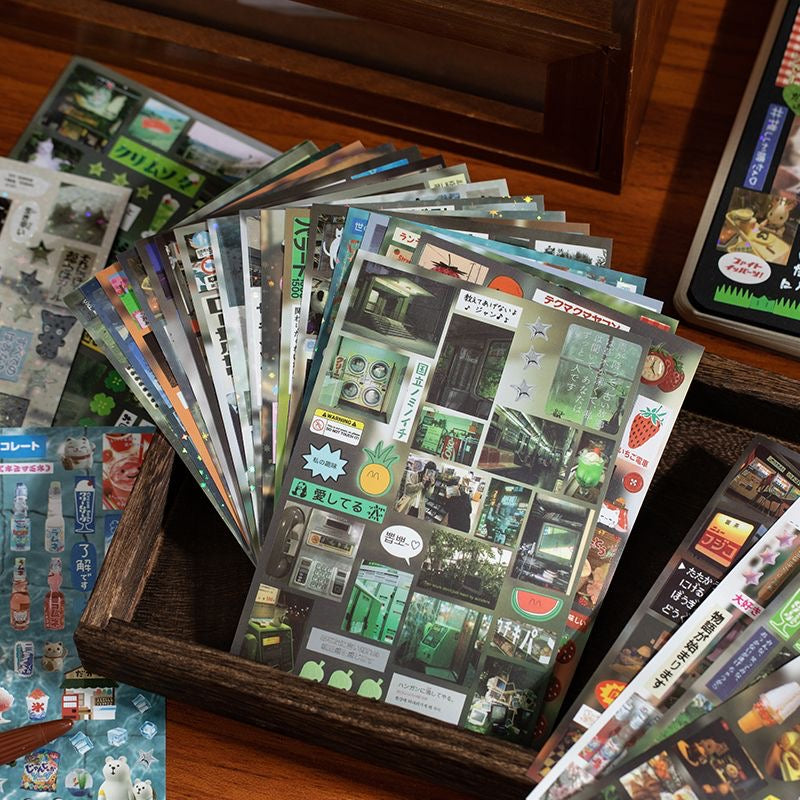 30 Pages Sound of Echo Sticker Book