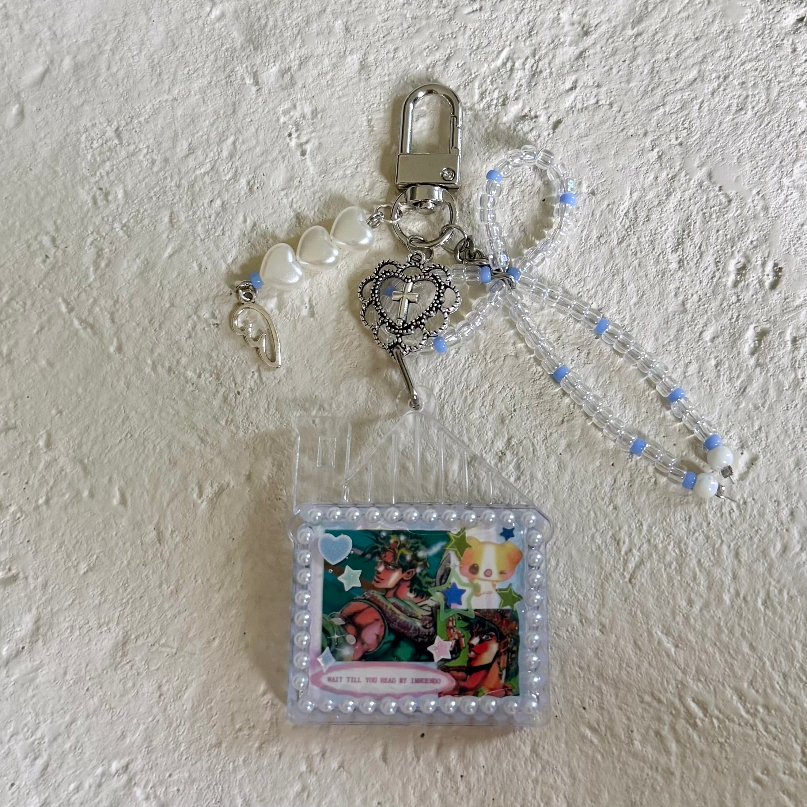 Double Sided Decorated Keychain
