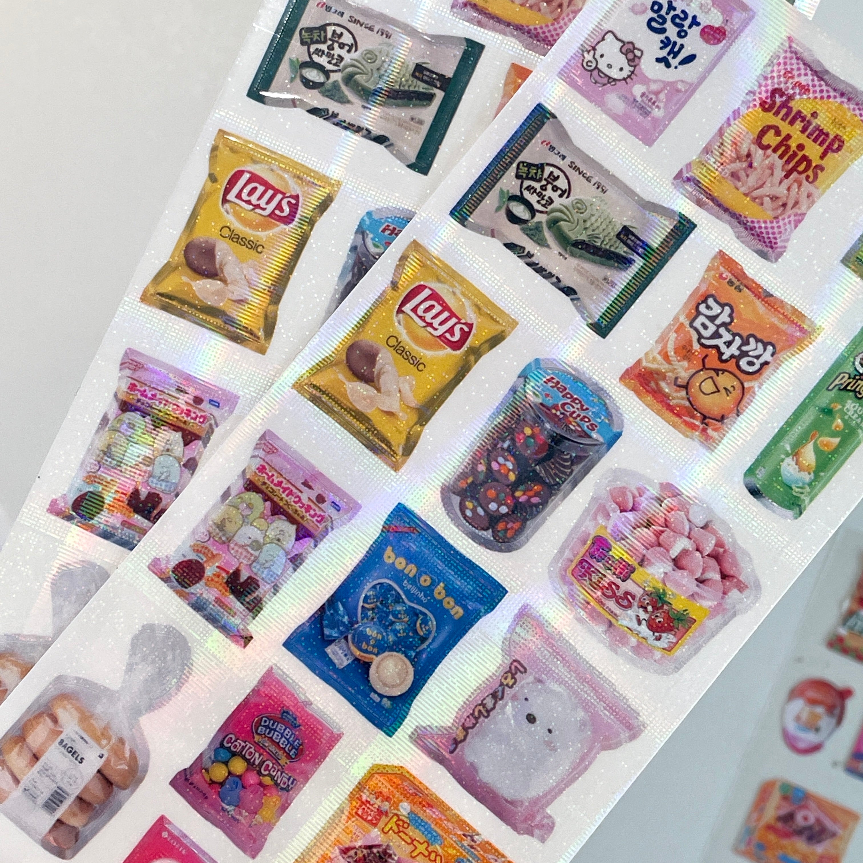 Snacks Sticker Sheet