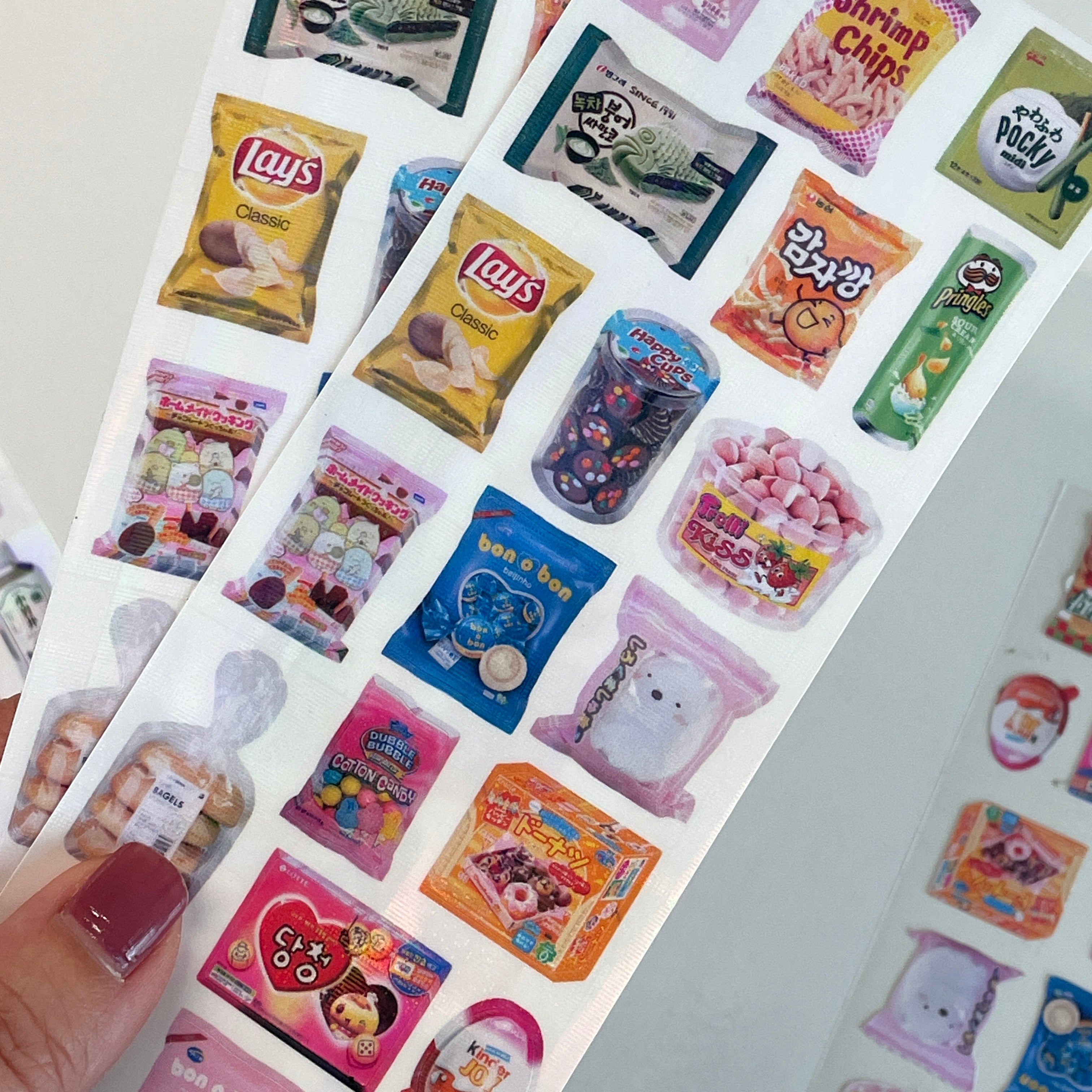 Snacks Sticker Sheet