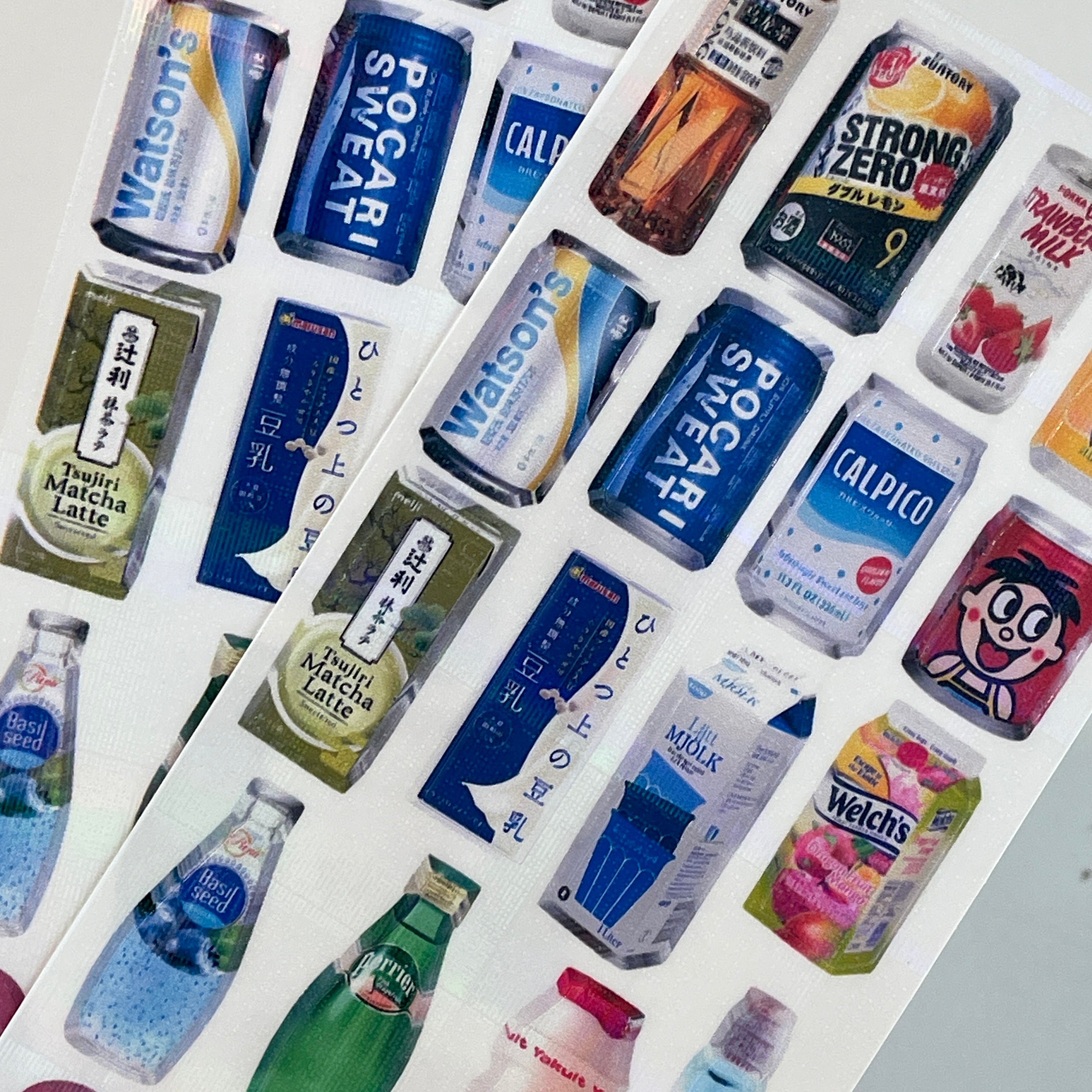 Beverage Sticker Sheet