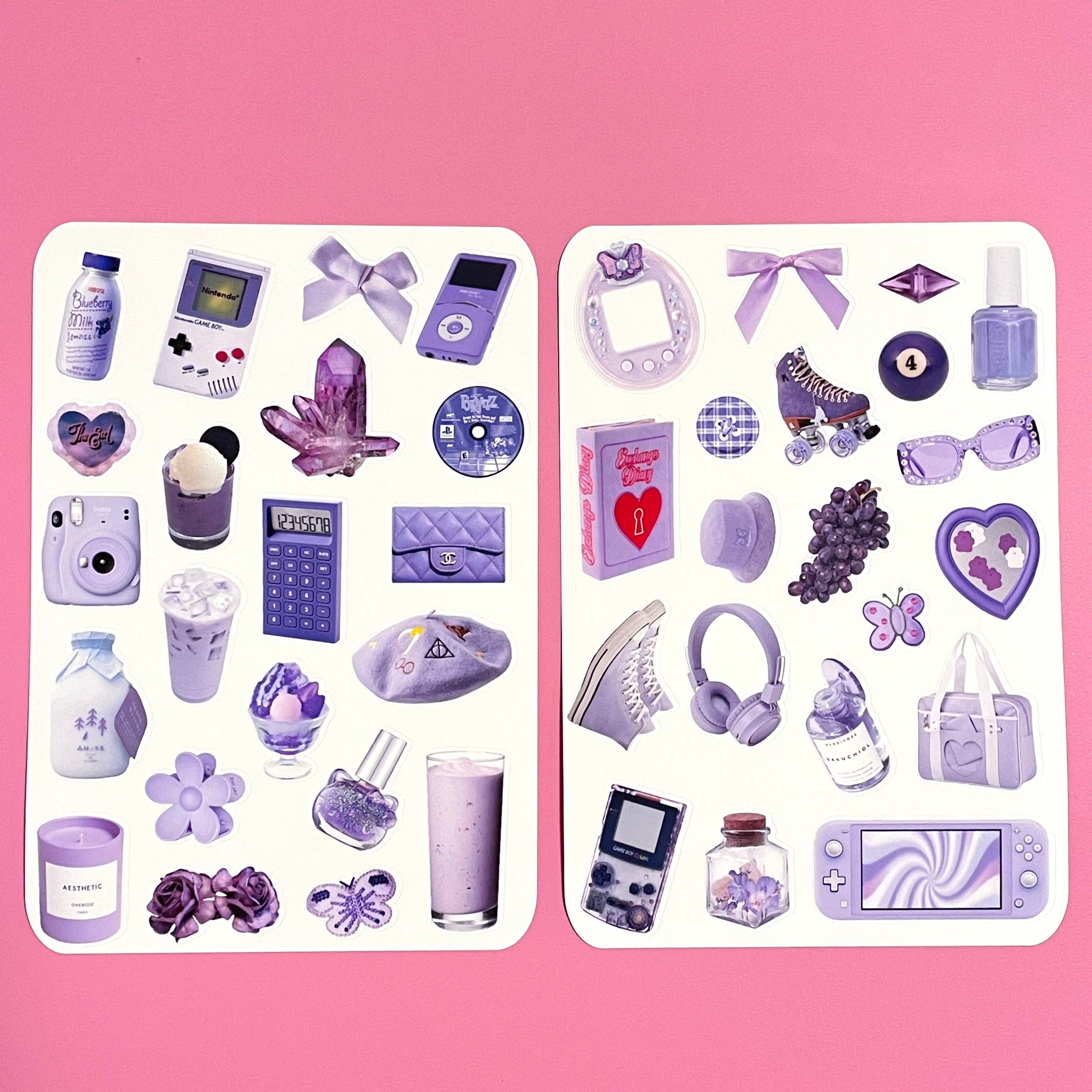 Set of 11 Sheets Scrapbooking Sticker