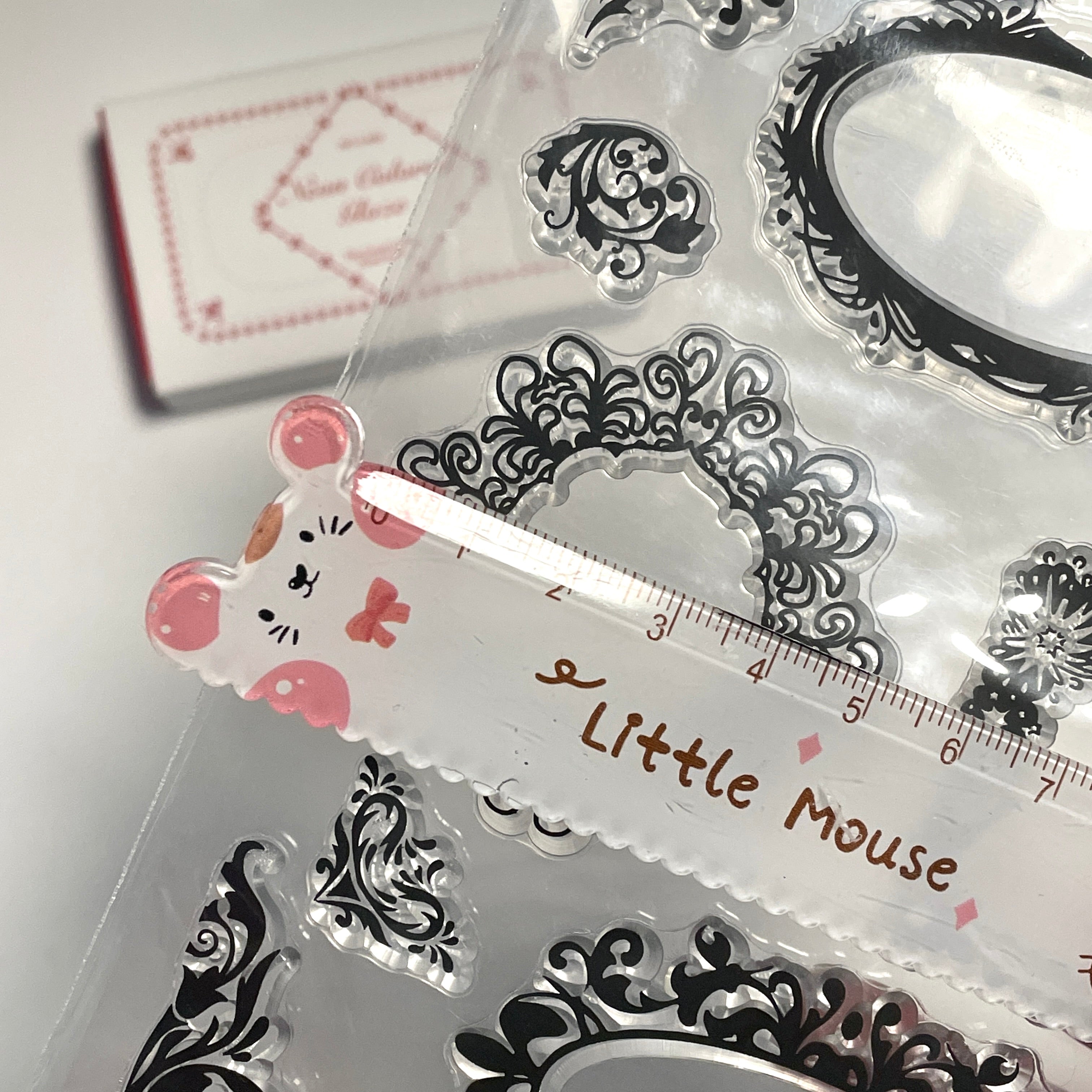 Acrylic Lace Frame Stamps