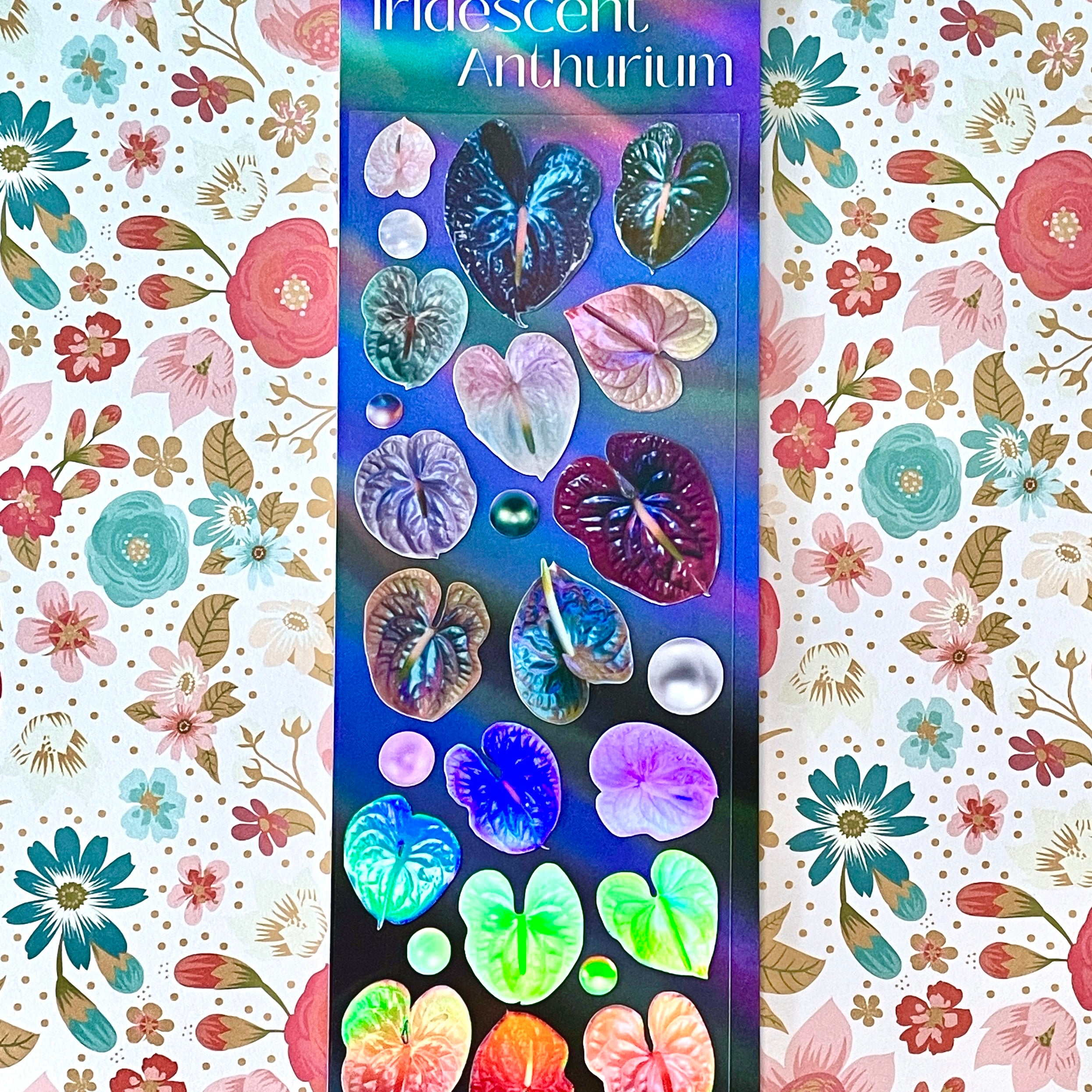 Iridescent Anthurium Deco Sticker