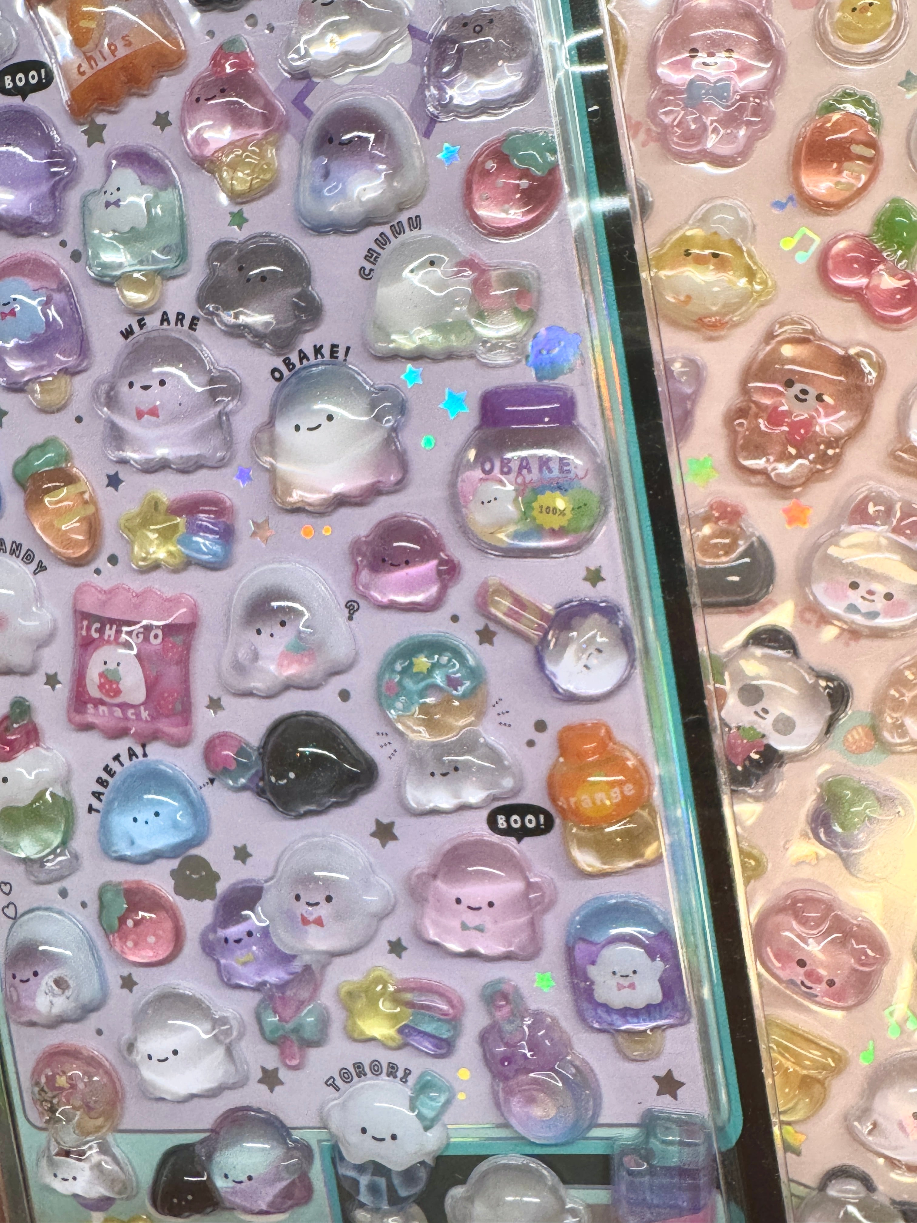 Kawaii 3D Acrylic Animal Sticker