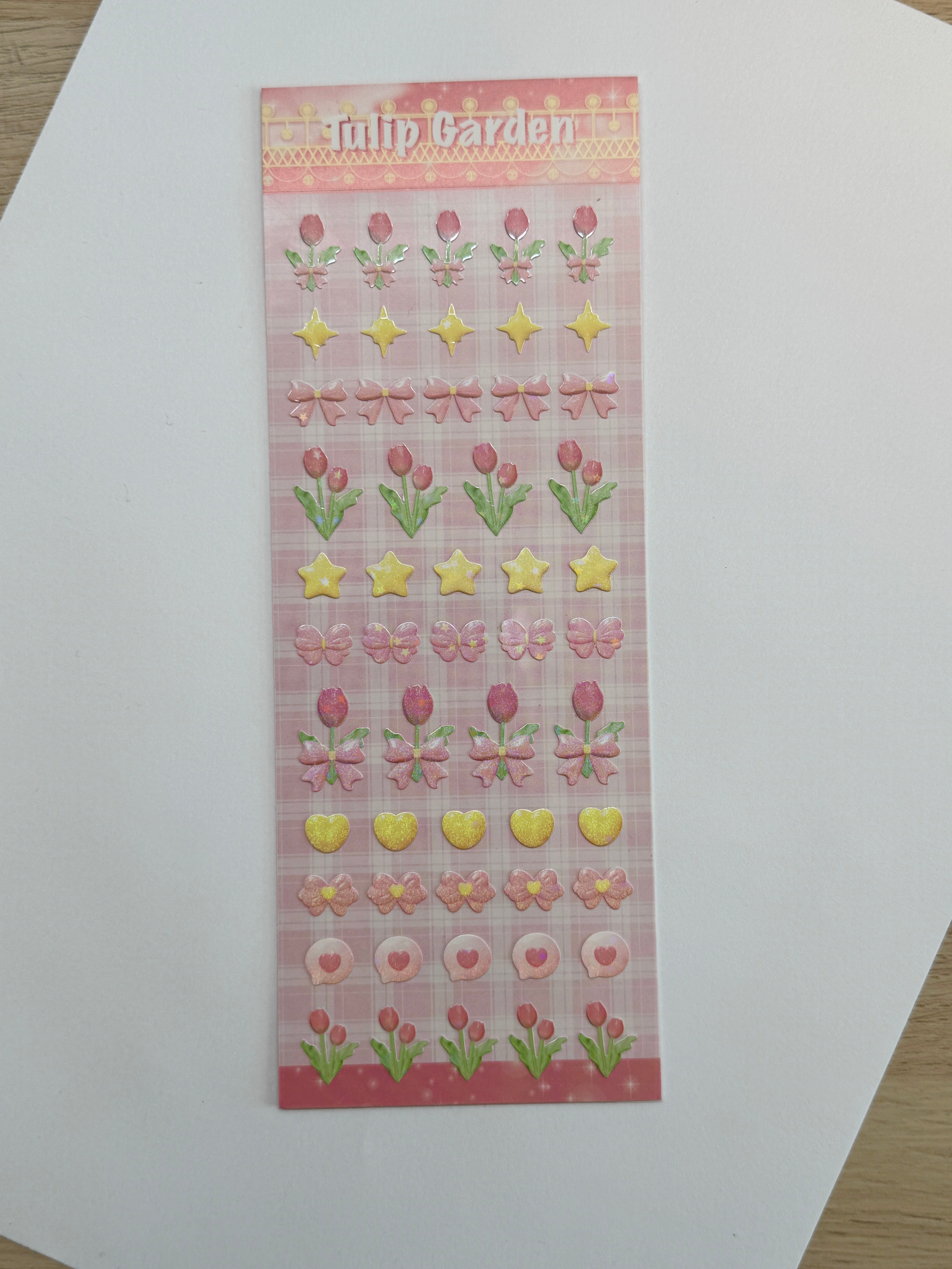 Tulip Garden Sticker