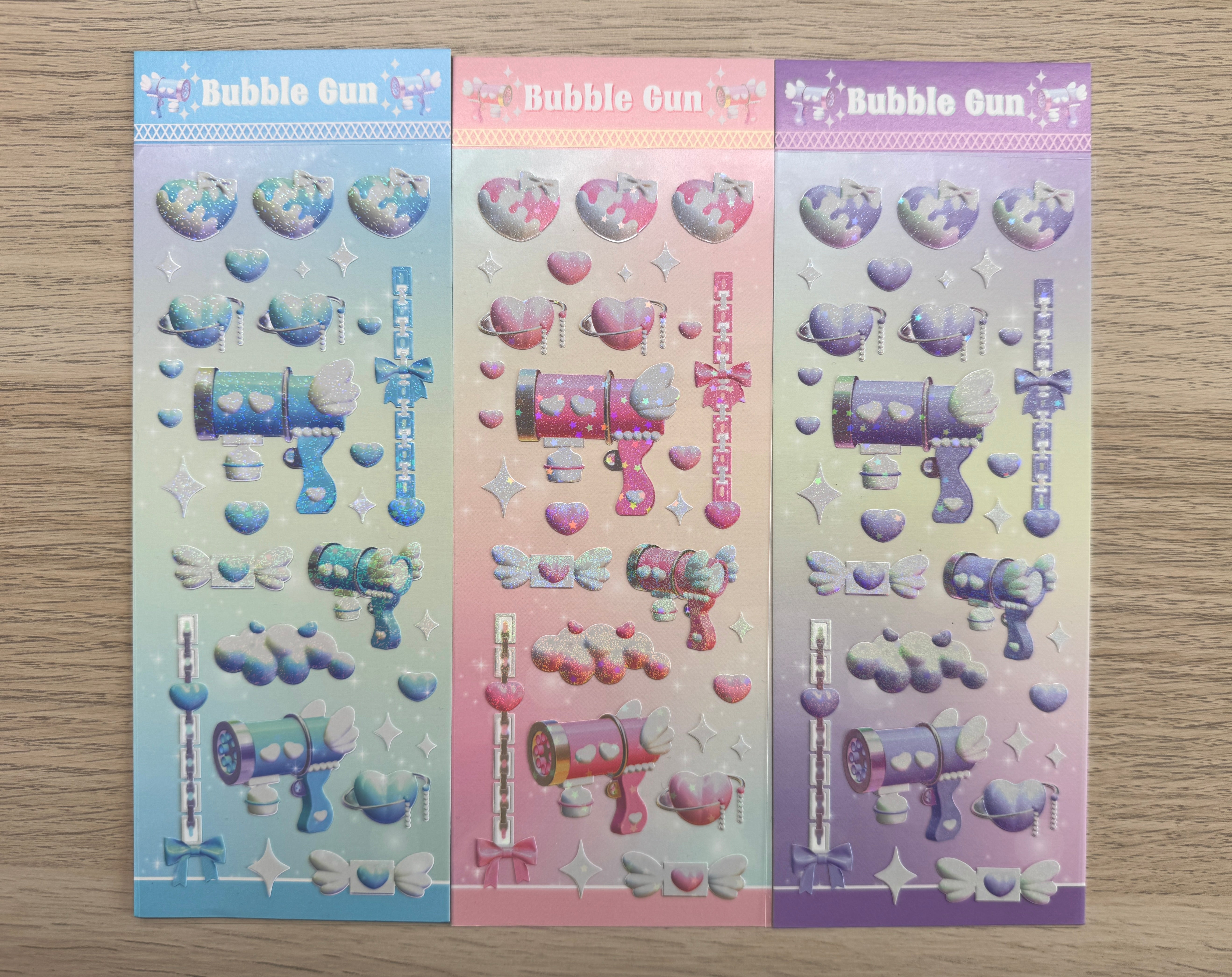 Bubble Gun Sticker