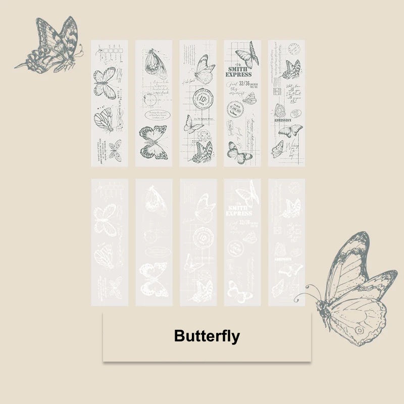 Flower Translucent Scrapbooking Paper