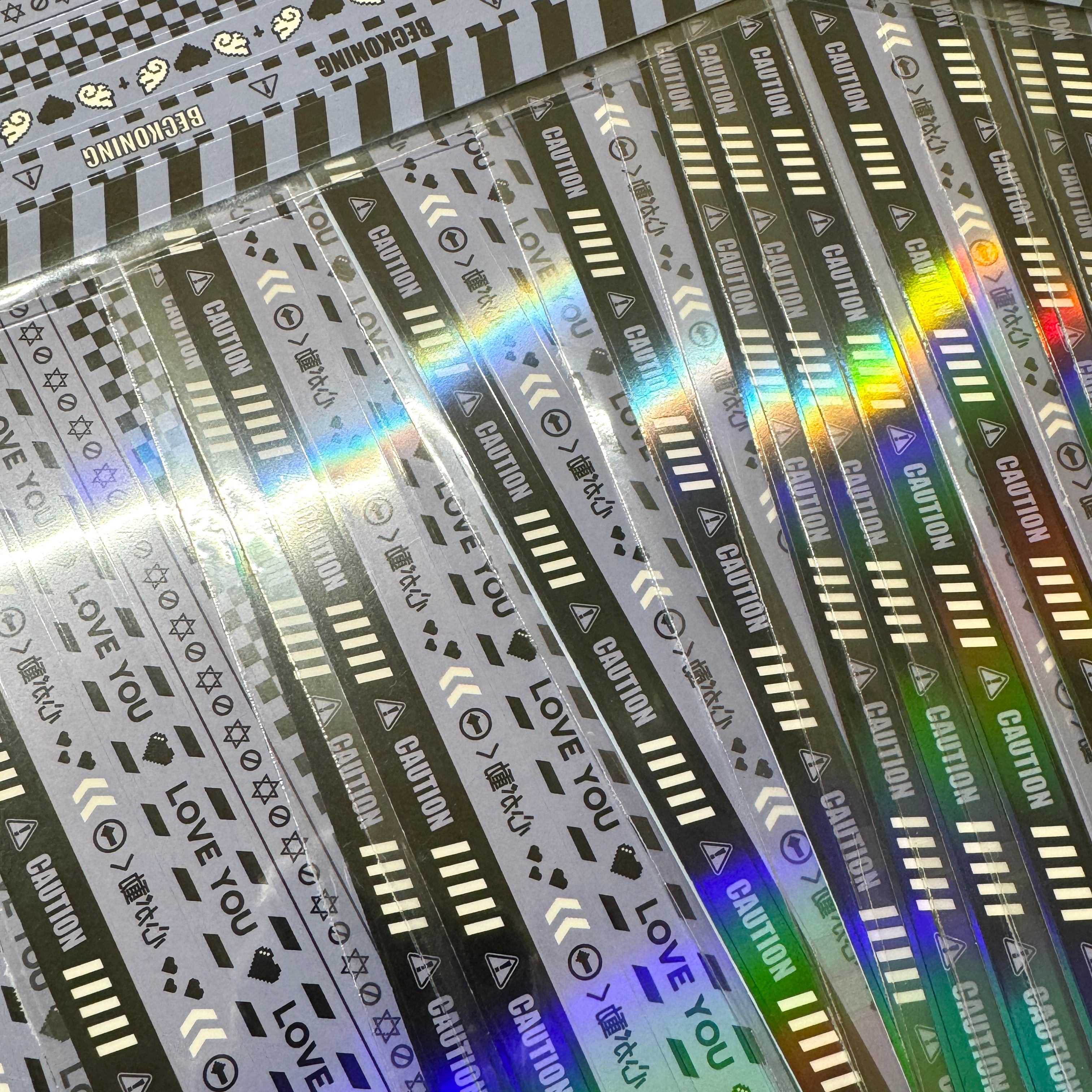 Caution Line Sticker