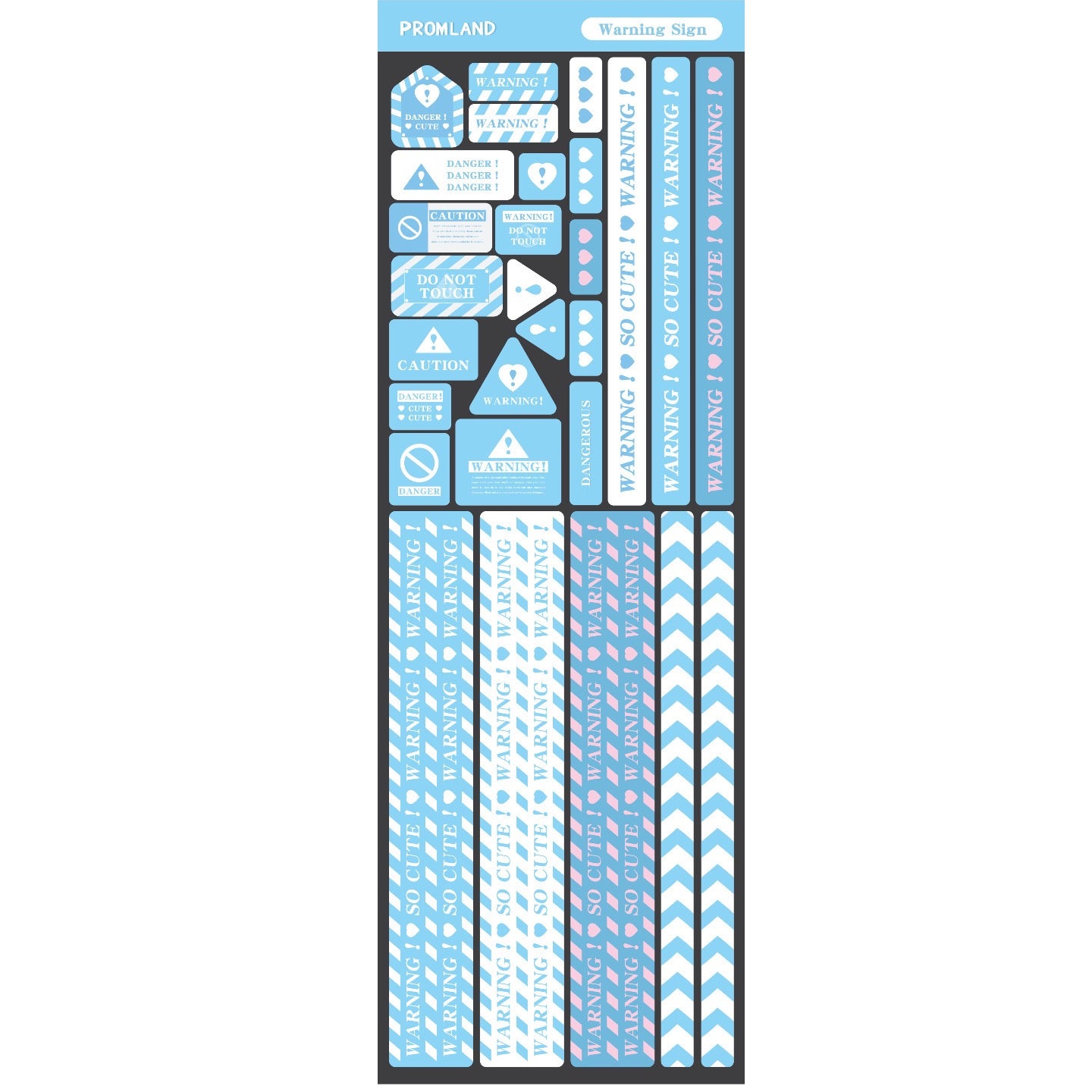 Warning Sign Sticker