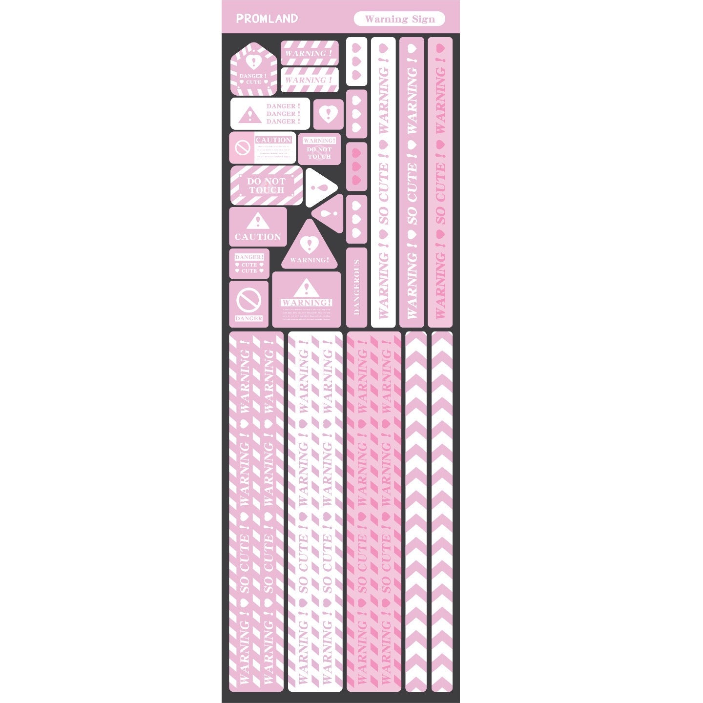 Warning Sign Sticker