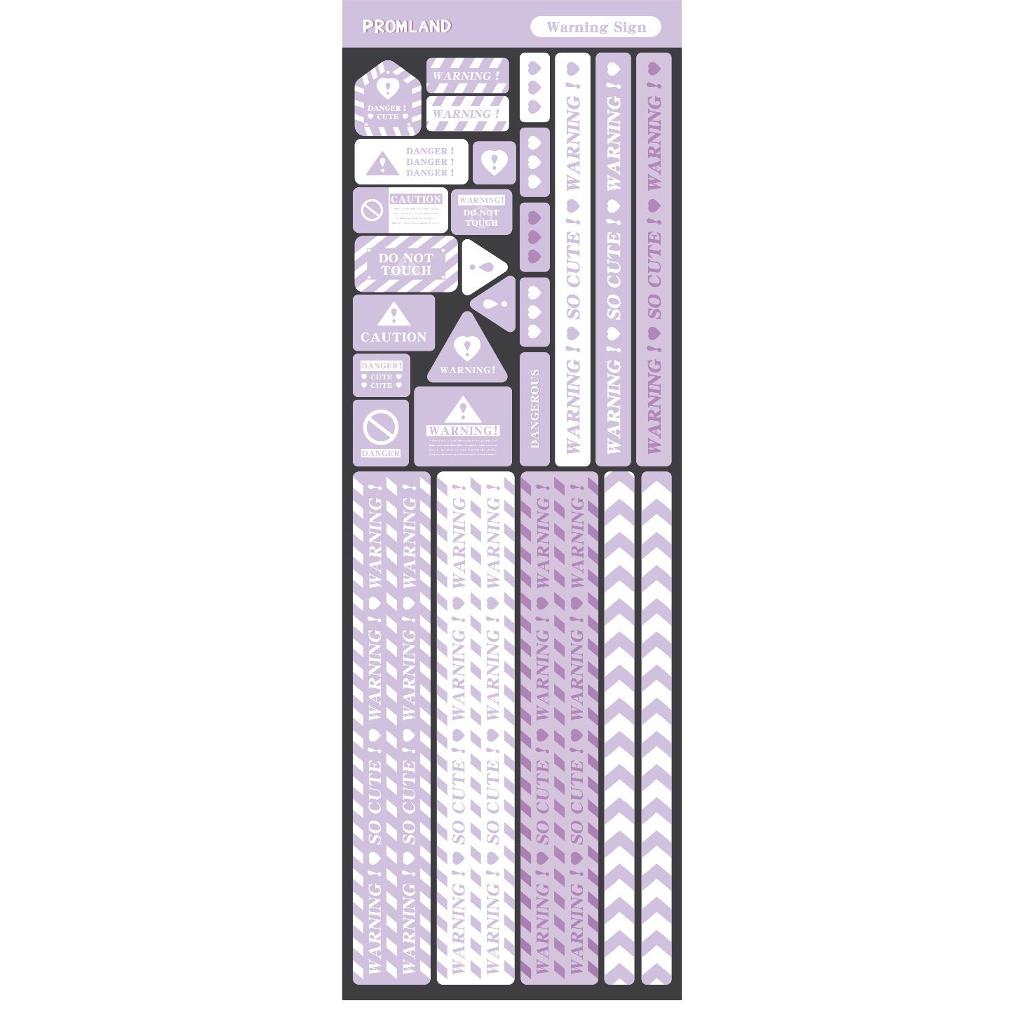 Warning Sign Sticker