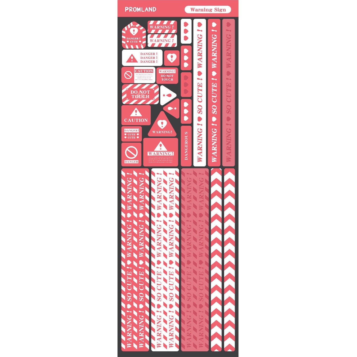 Warning Sign Sticker