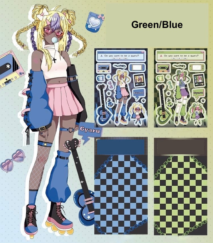 Anime Girl Sticker Pack