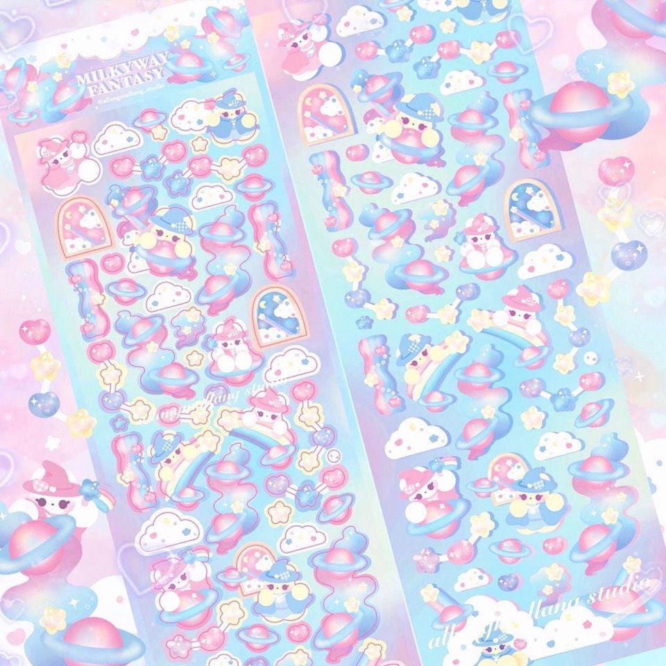 kawaii toploader sticker