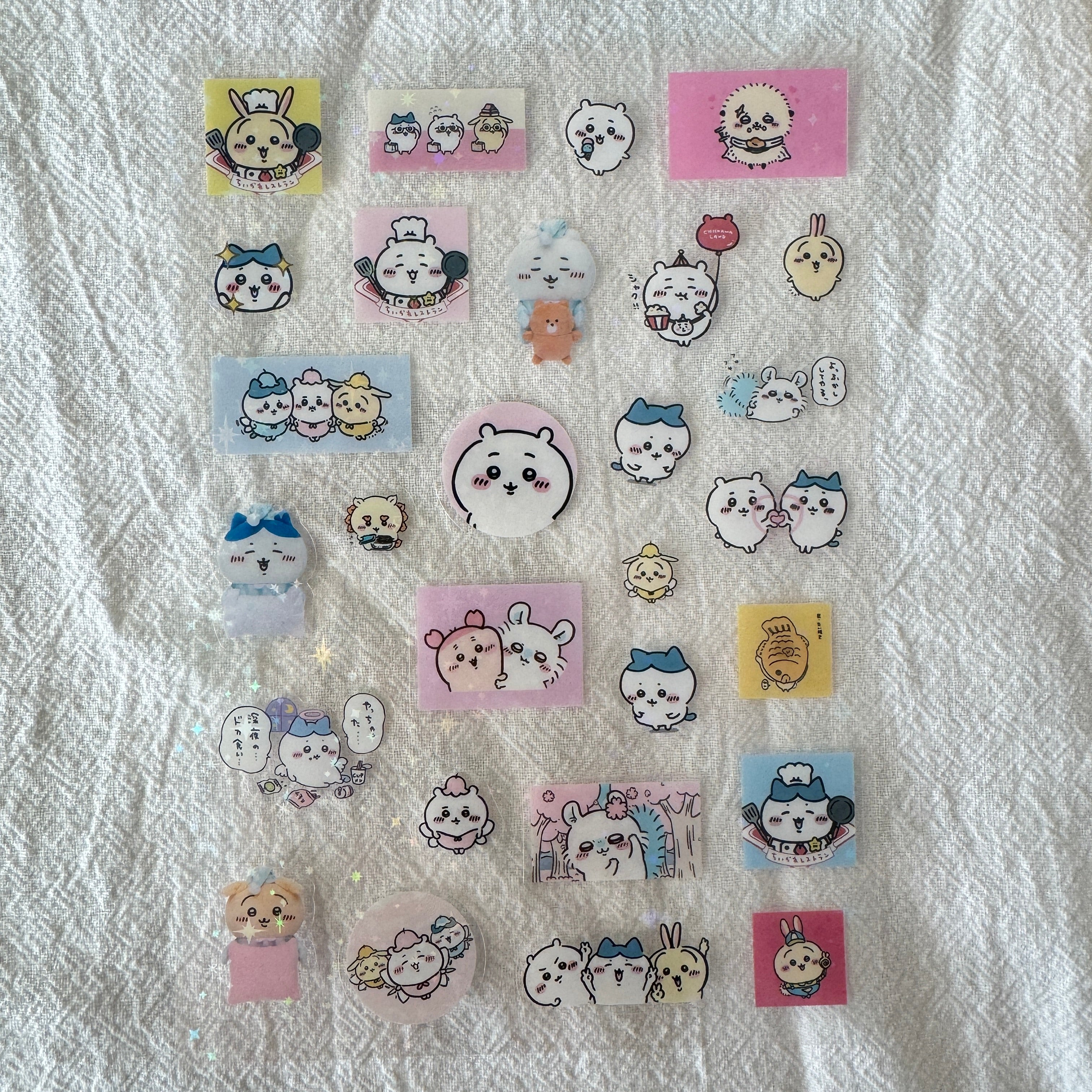 4 PCS Kawaii Critters Sticker Sheet