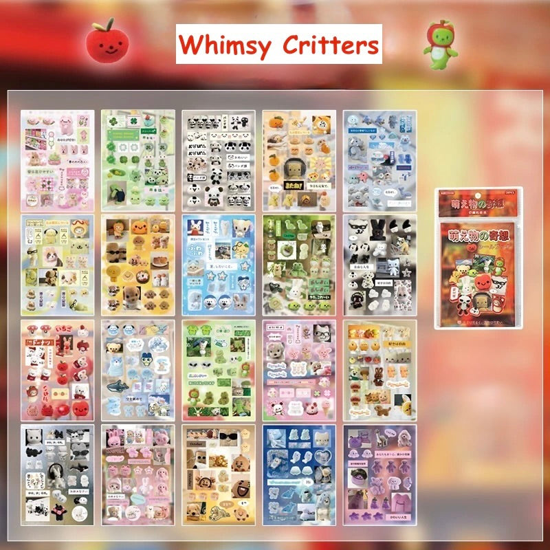 Retro Japanese Memory Sound Series Sticker Book