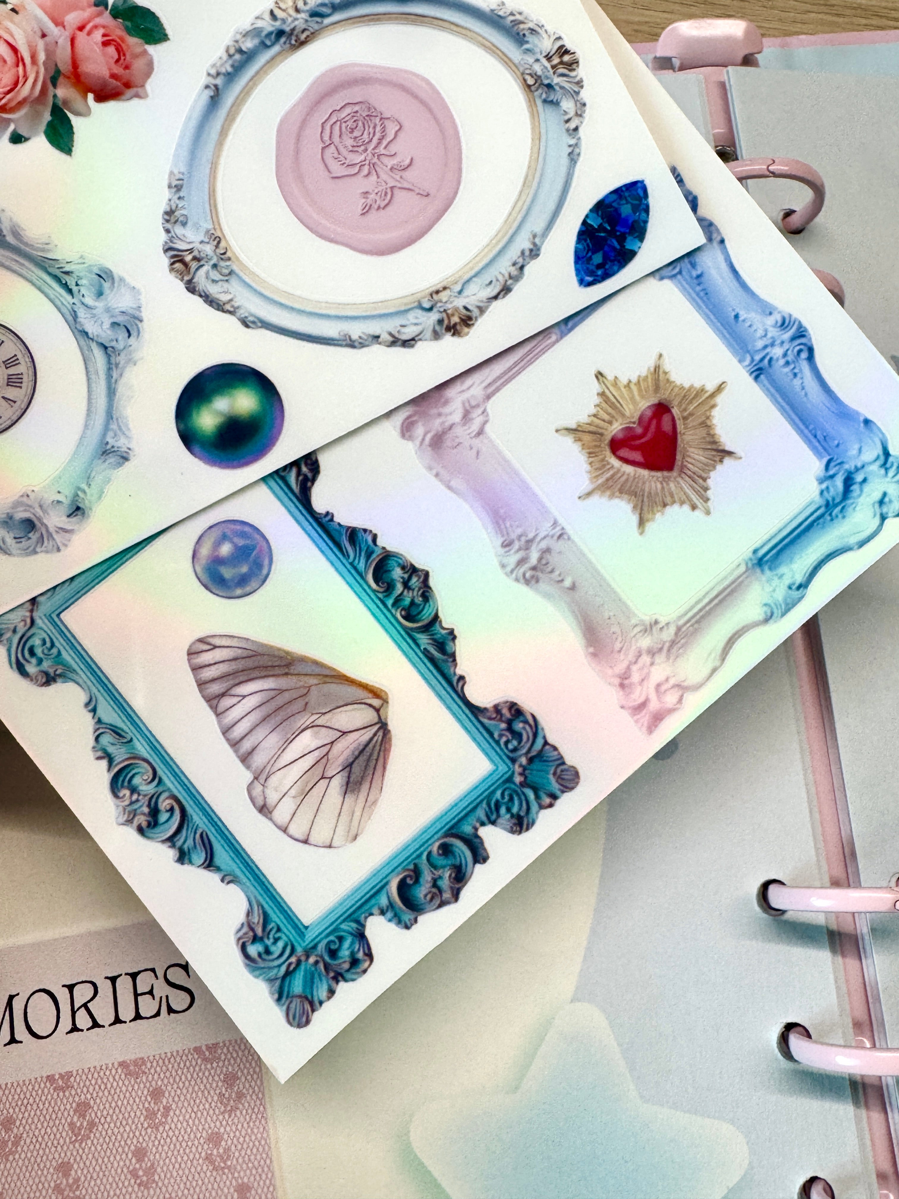 Shimmered Memories Sticker Set