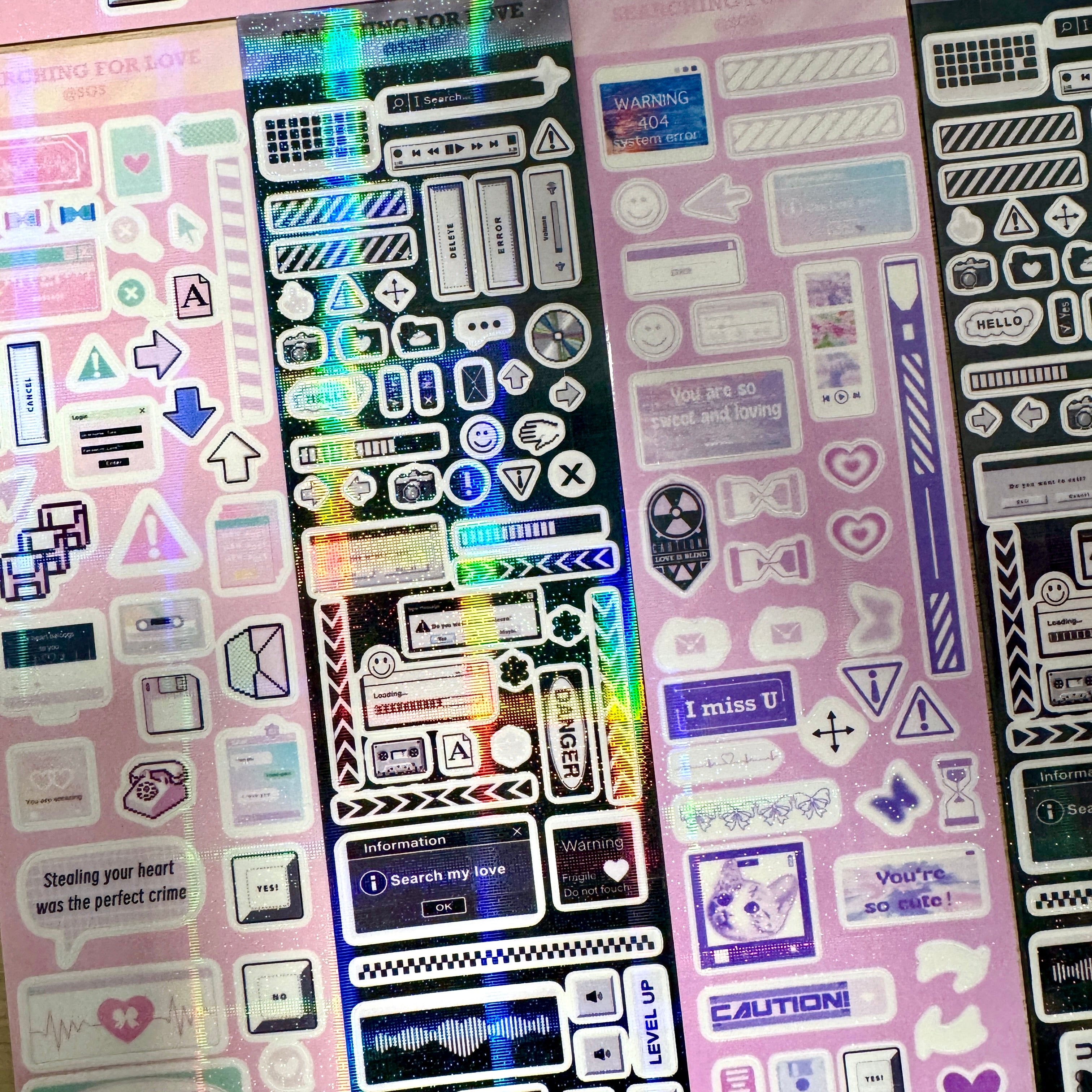 Searching For Love Sticker Sheet