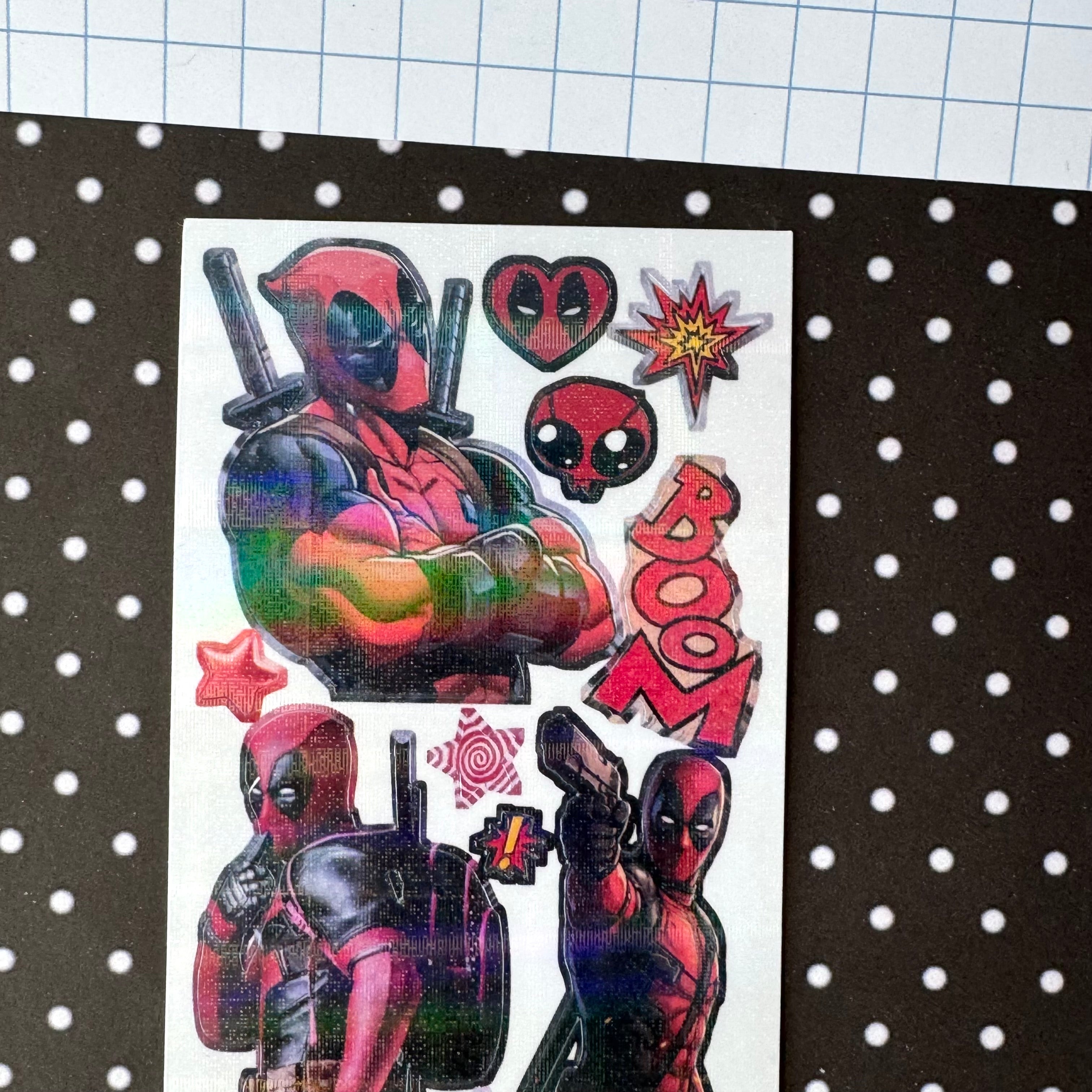 Comic Deco Sticker Sheet