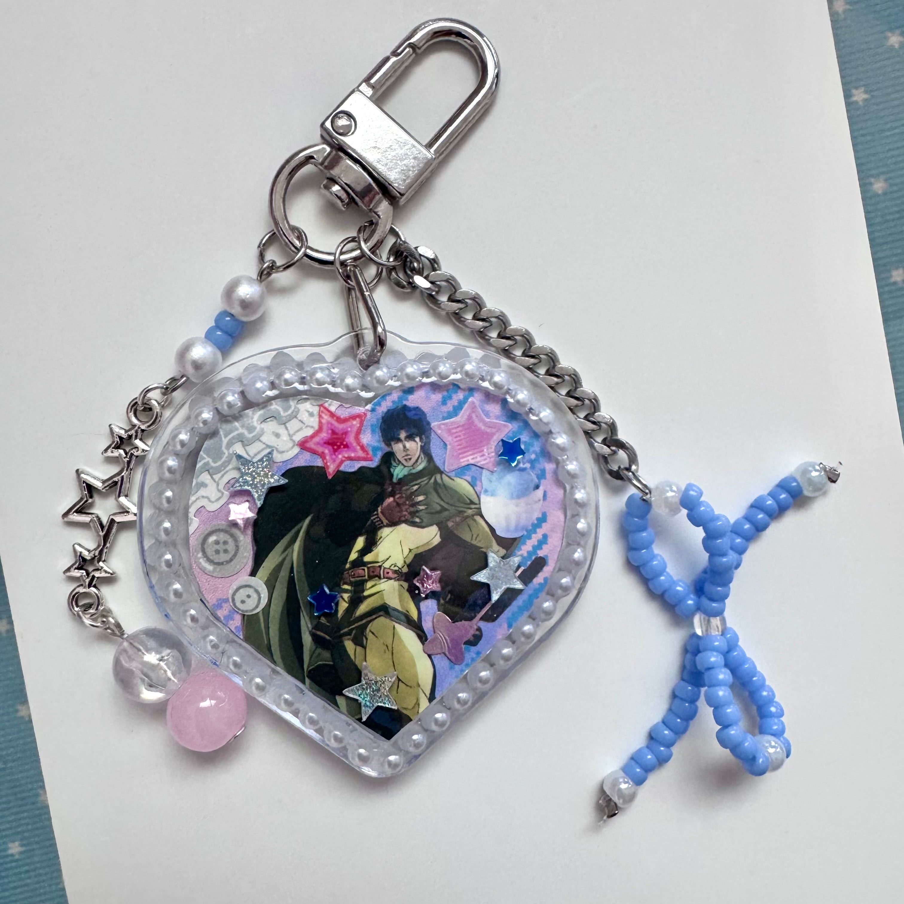 Double Sided Decorated Keychain