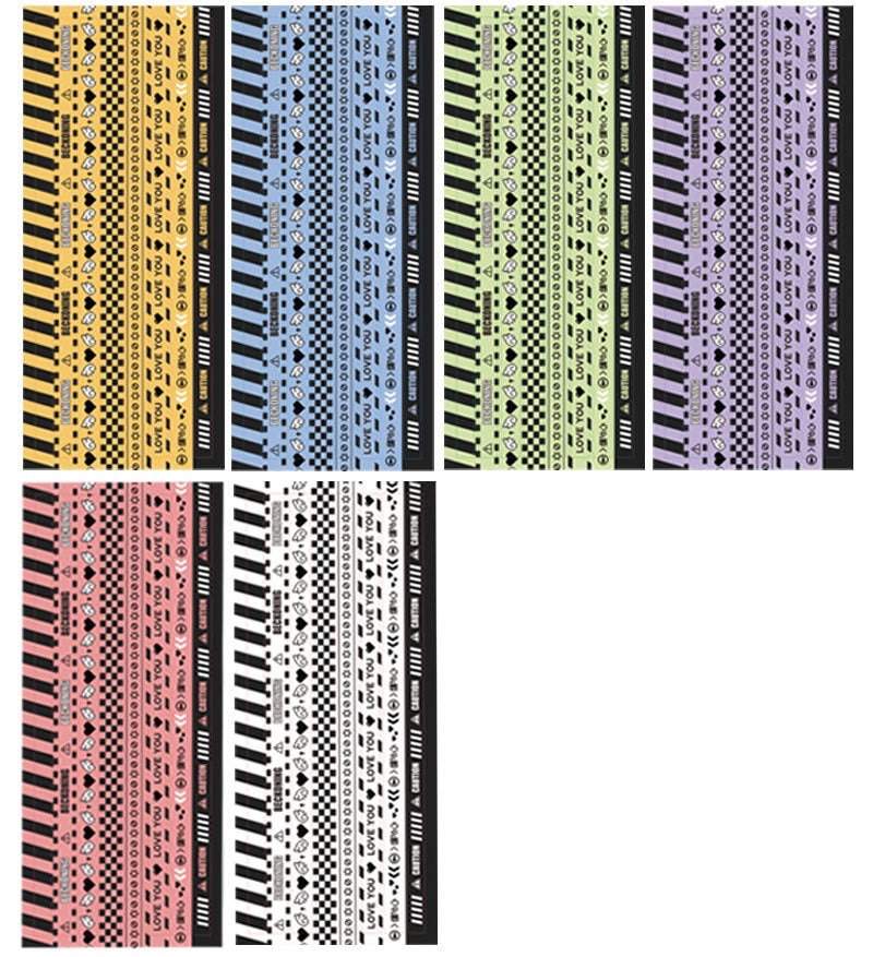 Caution Line Sticker