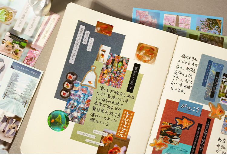 20 Pages Retro Sticker Book