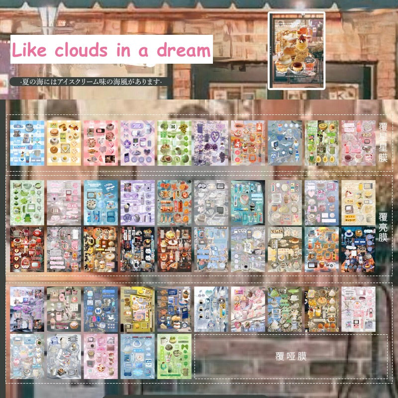 45 Pages Kawaii Sticker Book