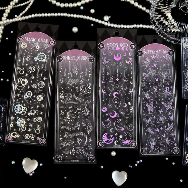 Polco Star Moon Toploader Sticker Sheet