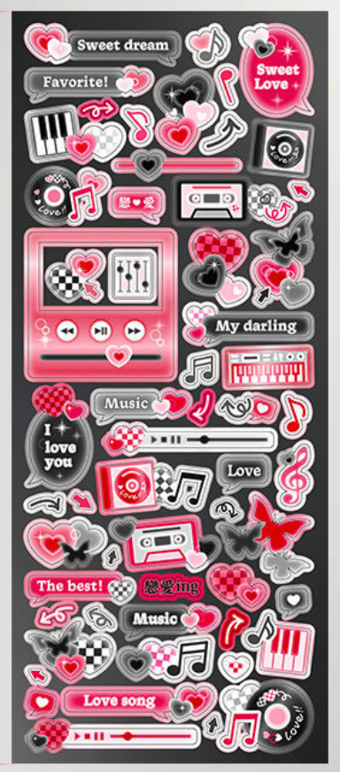 Y2K sweet dream stickers