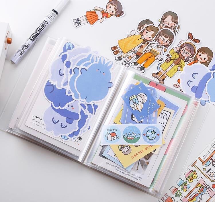 A6 Clear storage binder