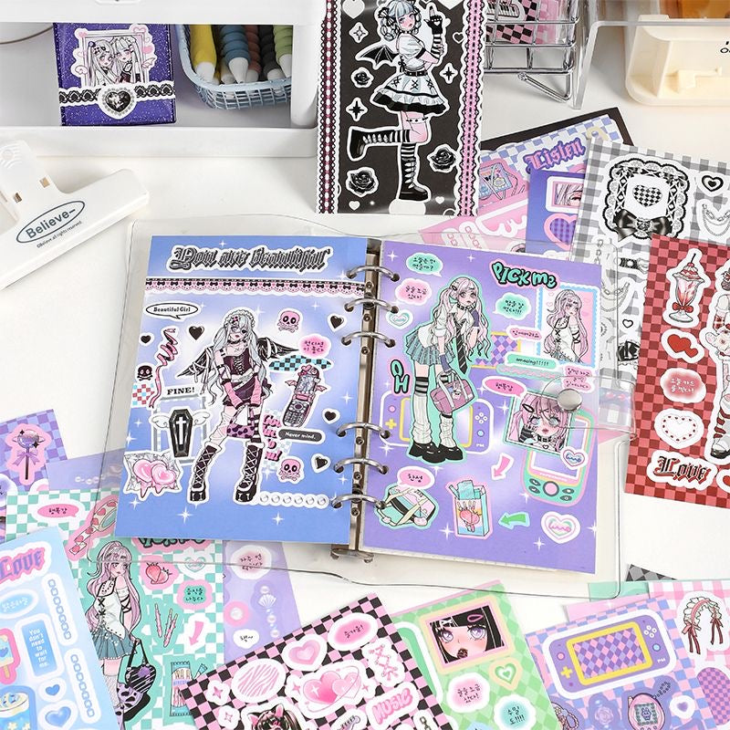 Anime Sticker Booklet