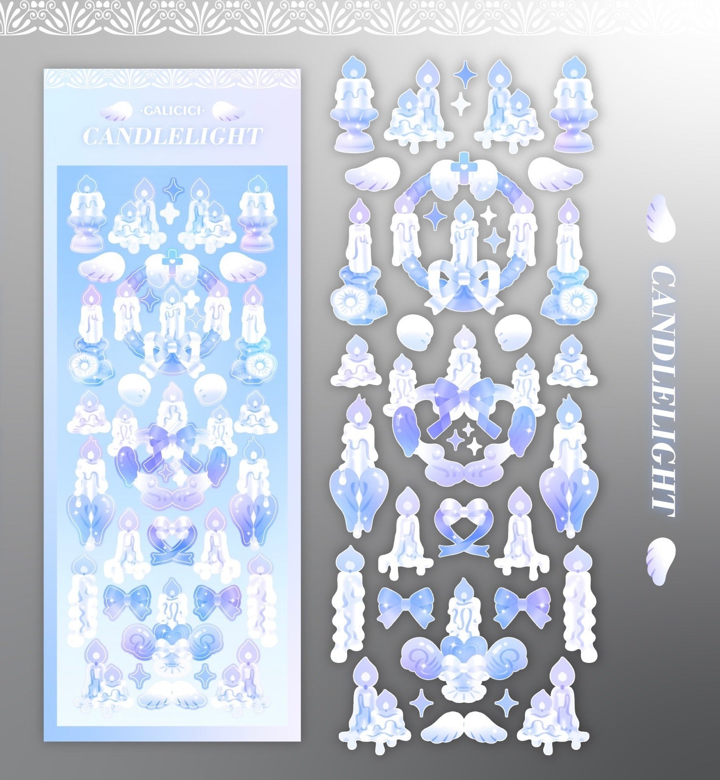 Candlelight Stickers